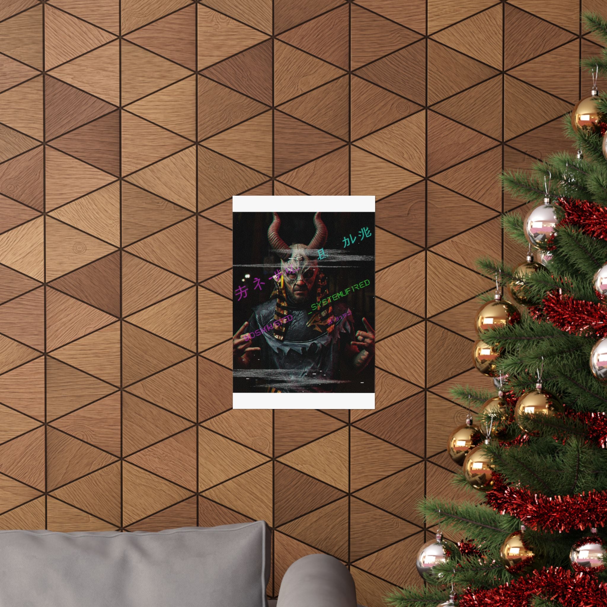 Glitch Culture — Person — Matte Poster