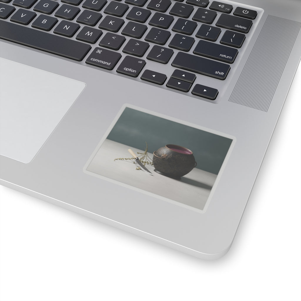 Product Marketing — Vase And Kitchen Knife — Kiss-Cut Sticker