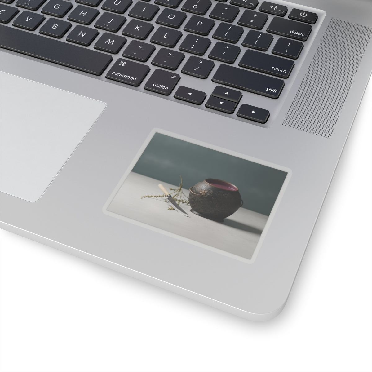 Product Marketing — Vase And Kitchen Knife — Kiss-Cut Sticker