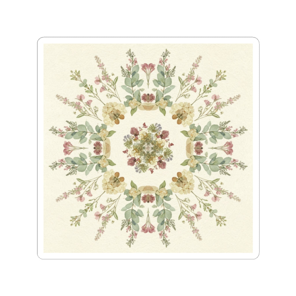 Botanical kiss-cut sticker — product view 4