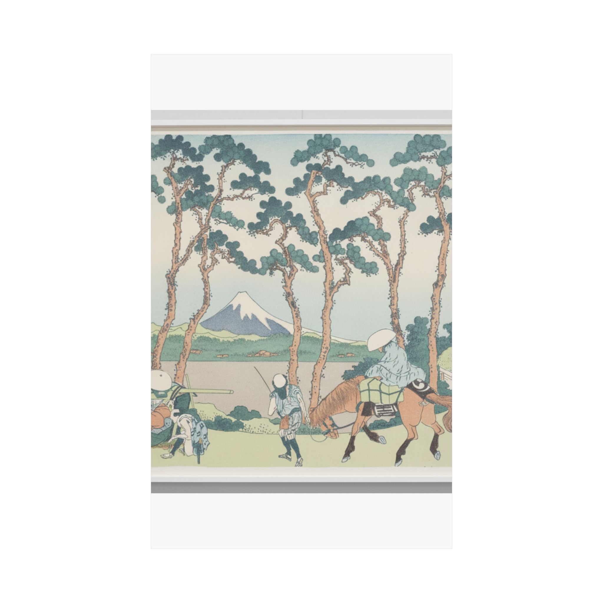 Watercolor — Hodogaya On The Tōkaidō (Tōkaidō Hodogaya), From The Series Thirty-Six Views Of  — Matte Poster