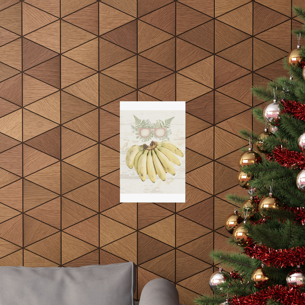 Botanical — Bananas — Matte Poster