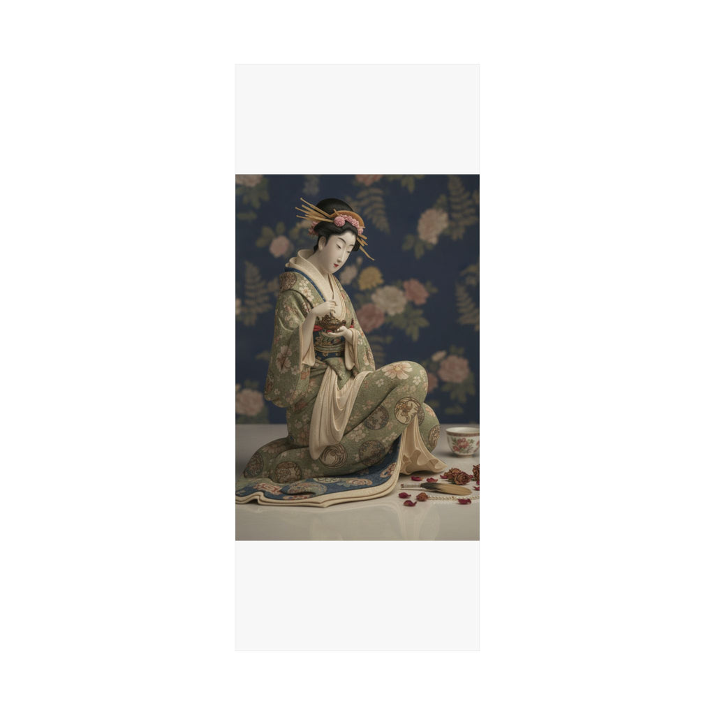 Product Marketing — Konosato Of Takeya Seated, Holding An Incense Burner — Matte Poster