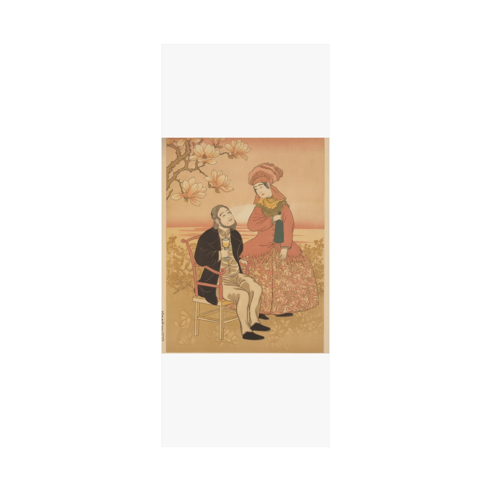 Southern Sunset — France, From The Series Pictures Of People From Foreign Lands (Gaikoku Jinbutsu  — Matte Poster