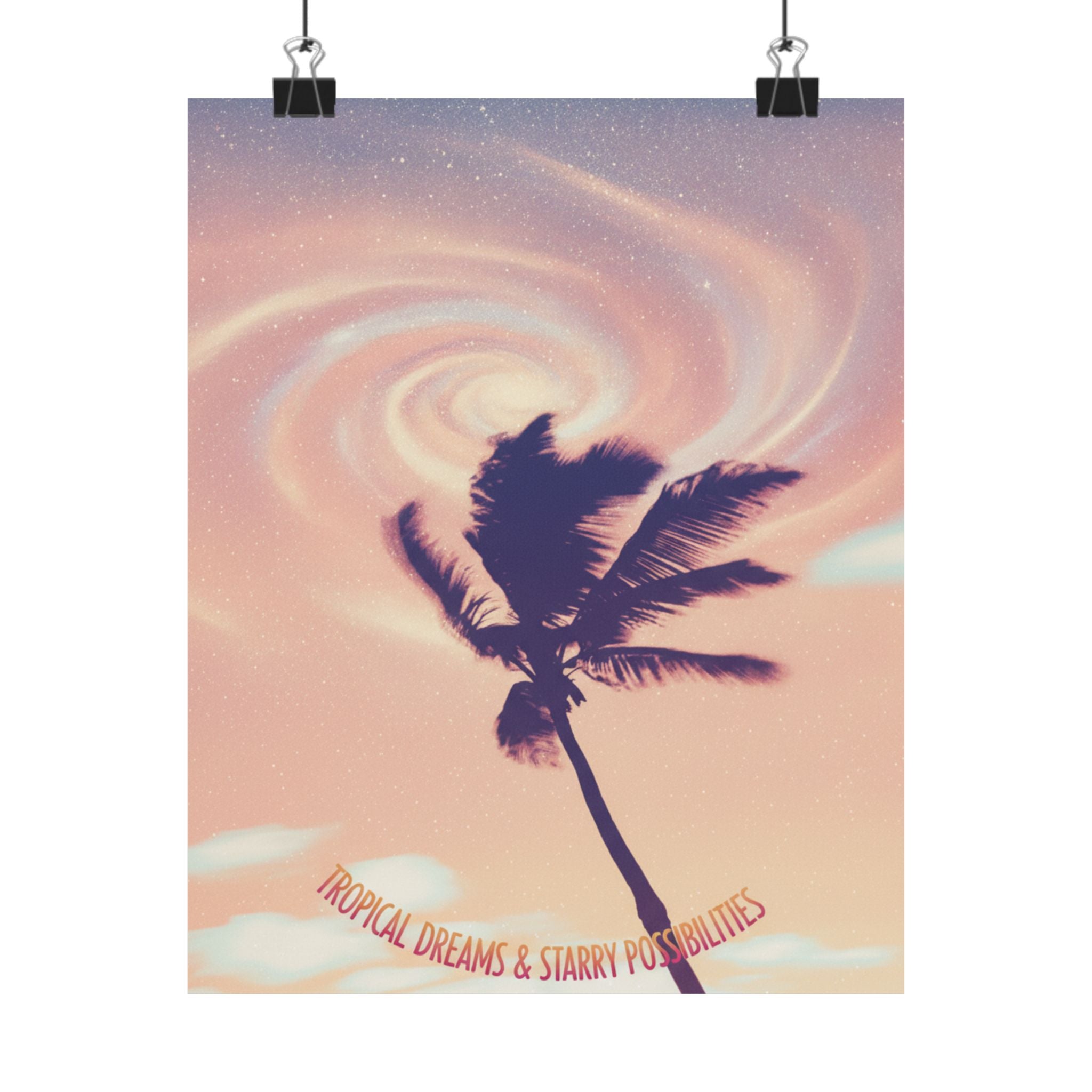 Affirmation — Palm — Matte Poster