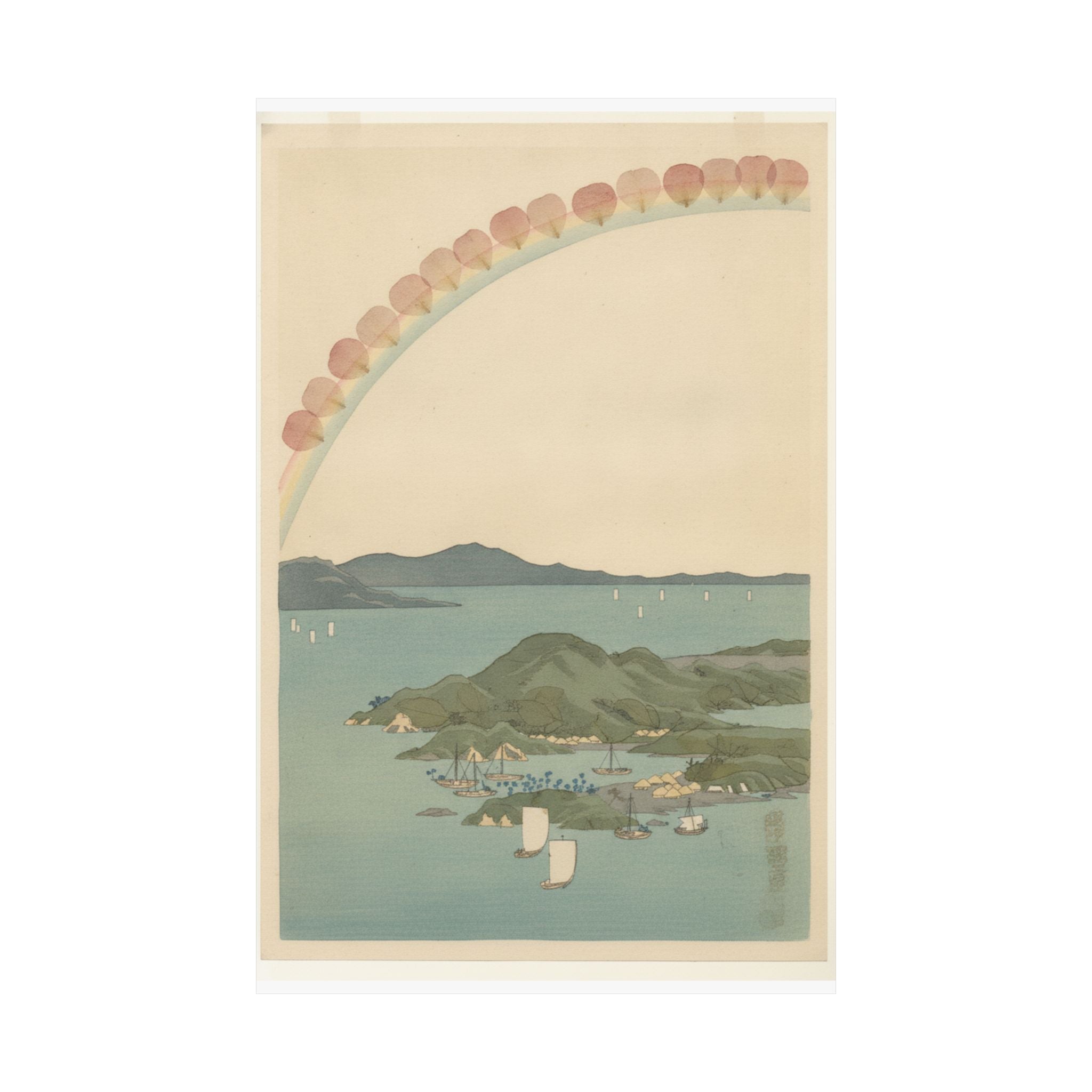 Botanical — Tsushima Kaigan Yubare — Matte Poster