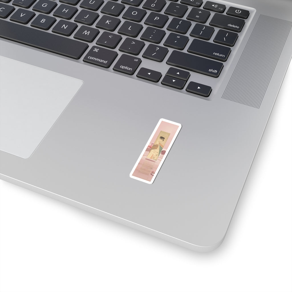 Product Marketing — Woman And Child — Kiss-Cut Sticker