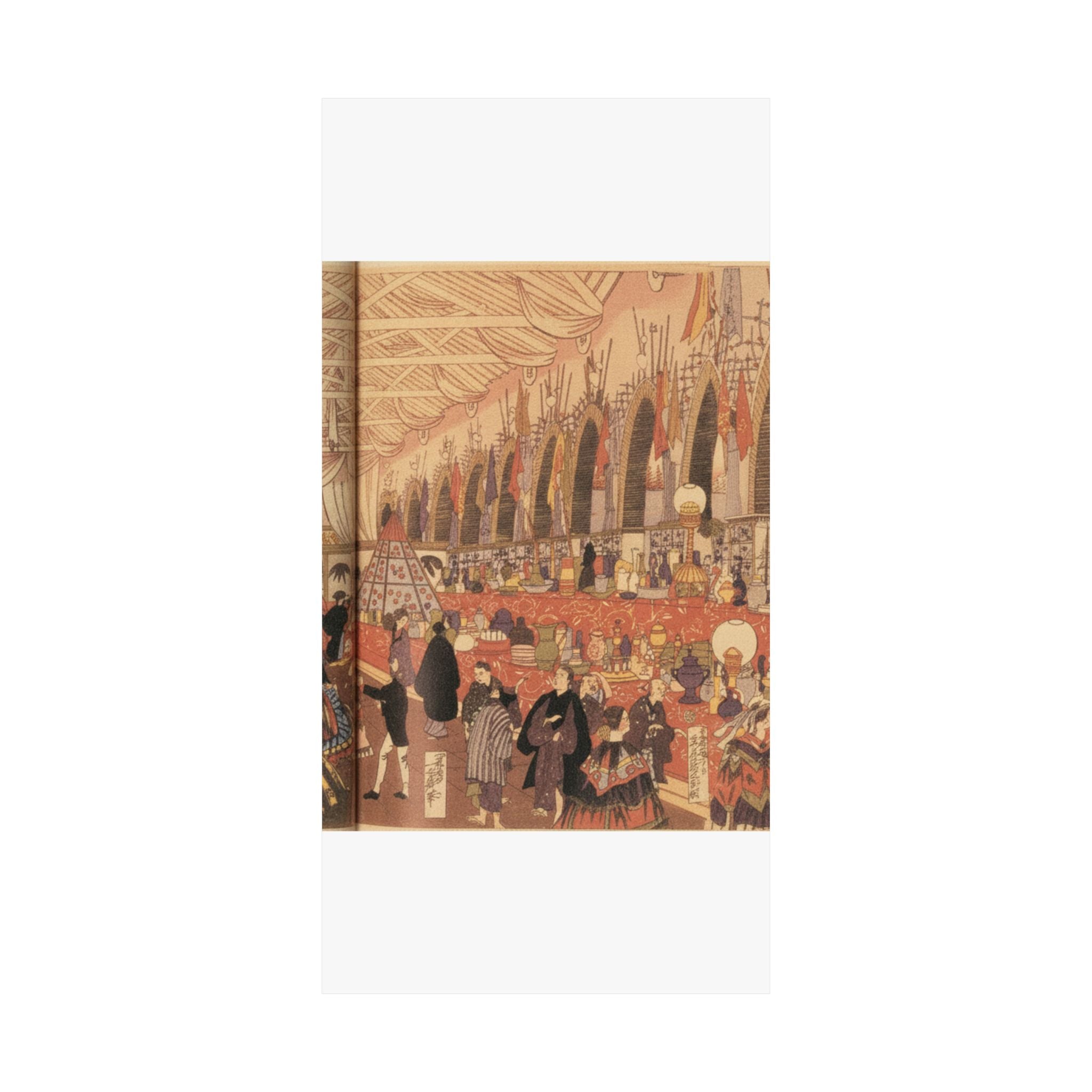 Southern Sunset — Picture Of A Prosperous English Trading Firm In Yokohama — Matte Poster