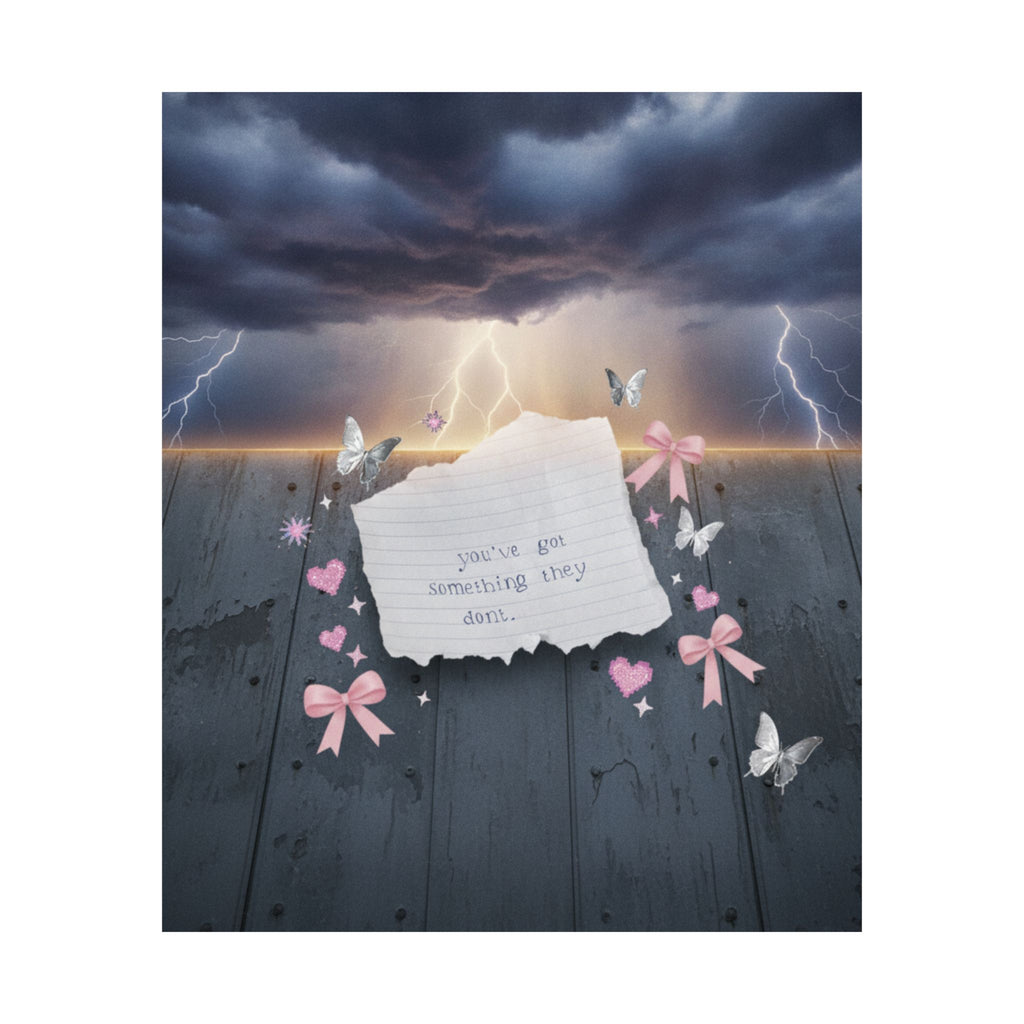 Dramatic Storm — Note — Matte Poster
