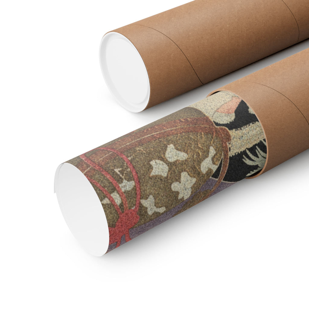 Vintage Bootleg — Scroll Painting Of Horse — Matte Poster