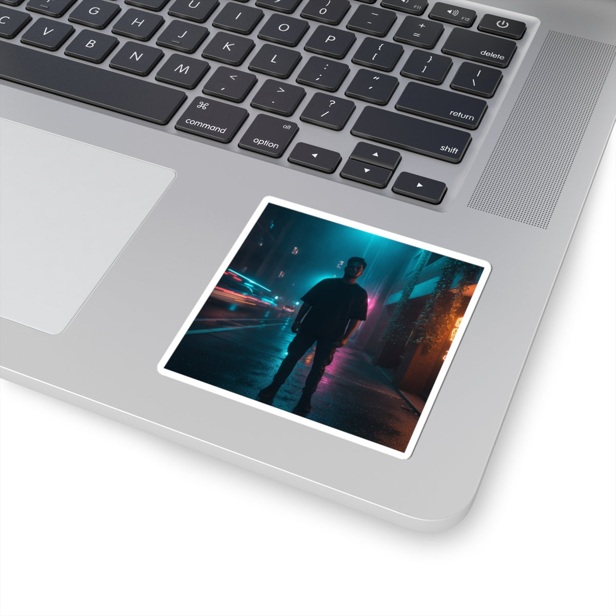 Neon Noir kiss-cut sticker — product view 15