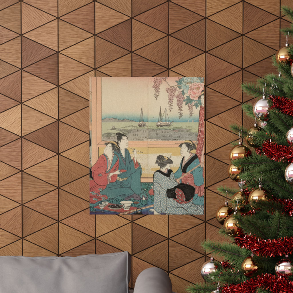 Affirmation — Teahouse In Shinagawa — Matte Poster