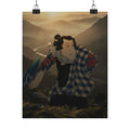 Scenic Nature — Ichimura Takenojō V As Yukanba Kozō Kichiza, From A Modern Water Margin (Kinsei  — Matte Poster