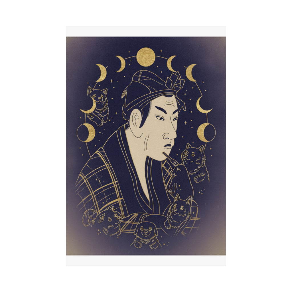 Celestial — The Actor Matsumoto Koshiro As Banzuin Chobei — Matte Poster