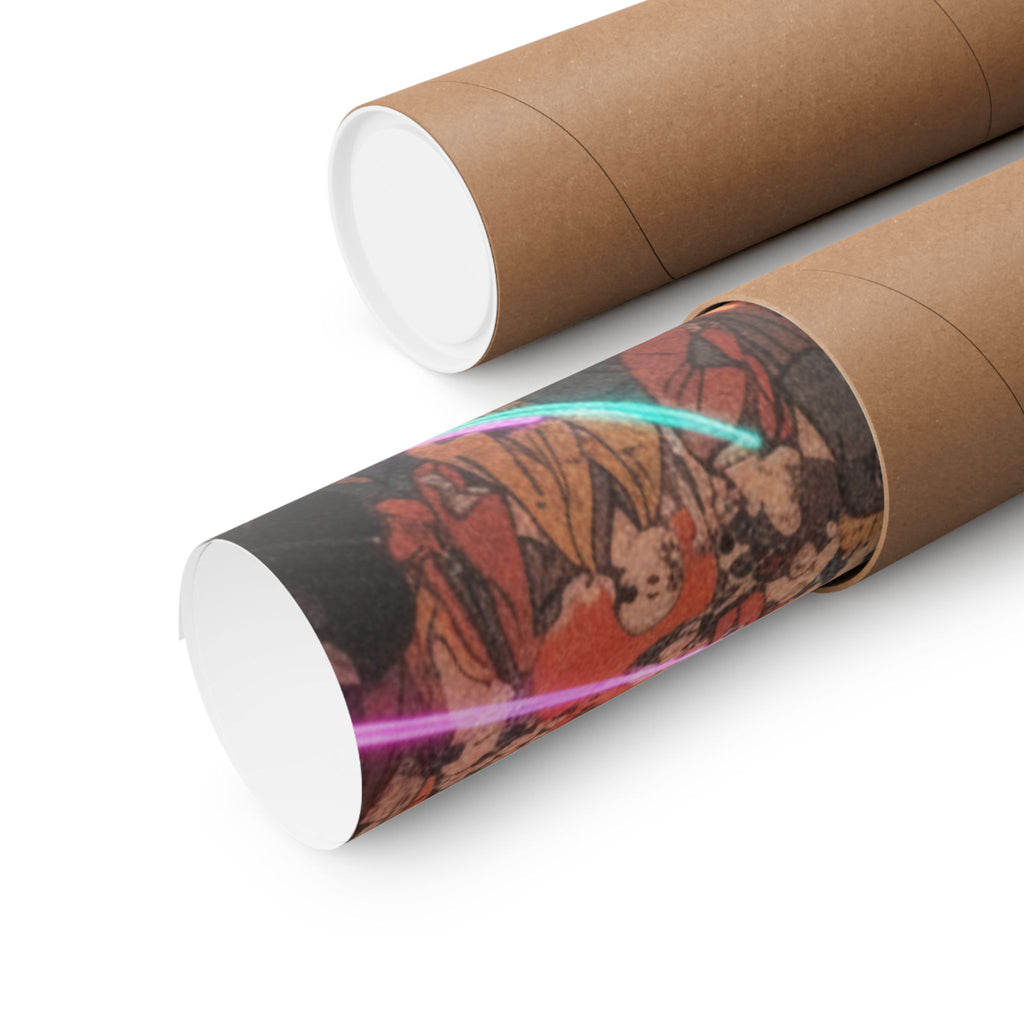 Fast Furious — Sakaichō Fukiyachō Kaomise Yoshibai No Zu — Matte Poster