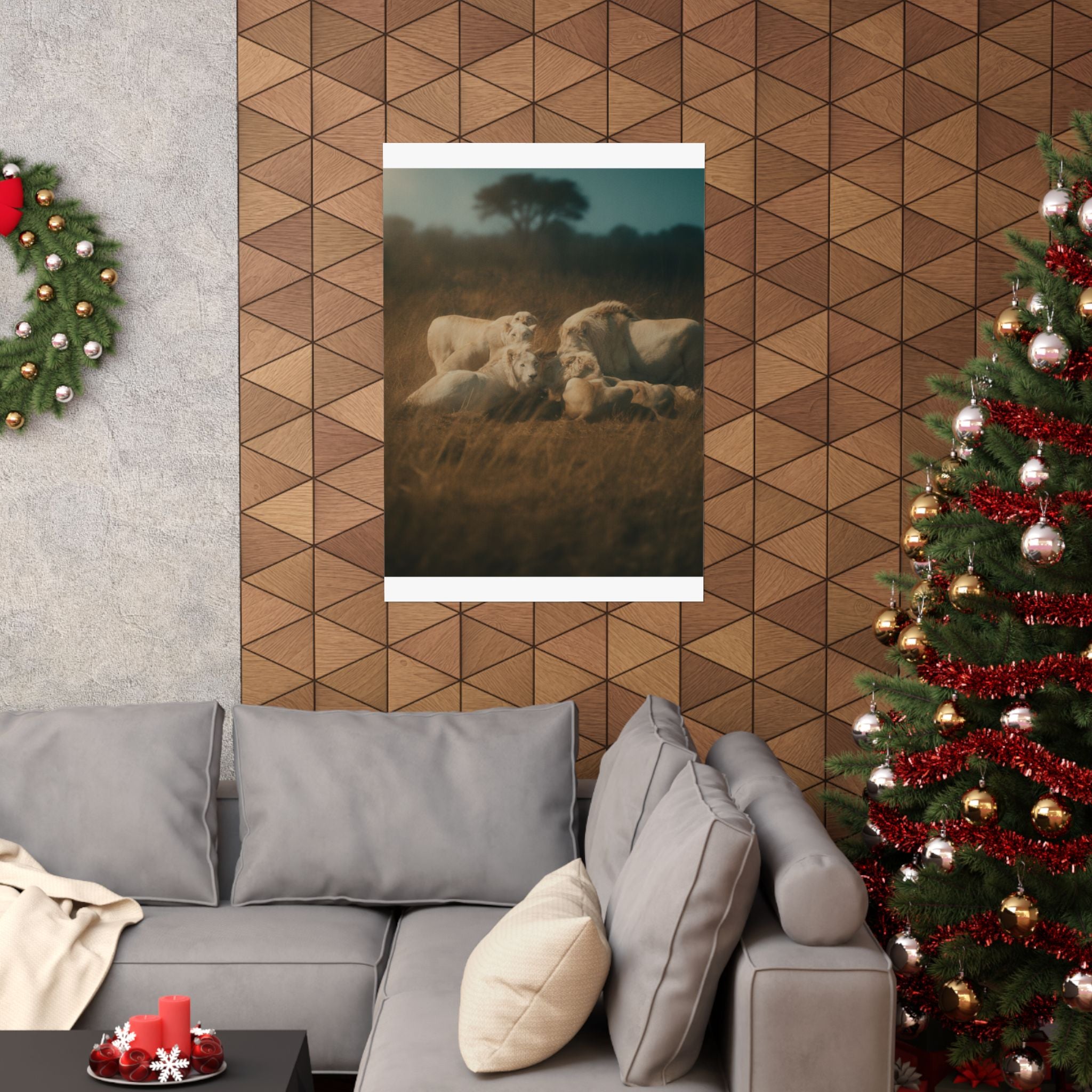 Cinematic — Lion — Matte Poster
