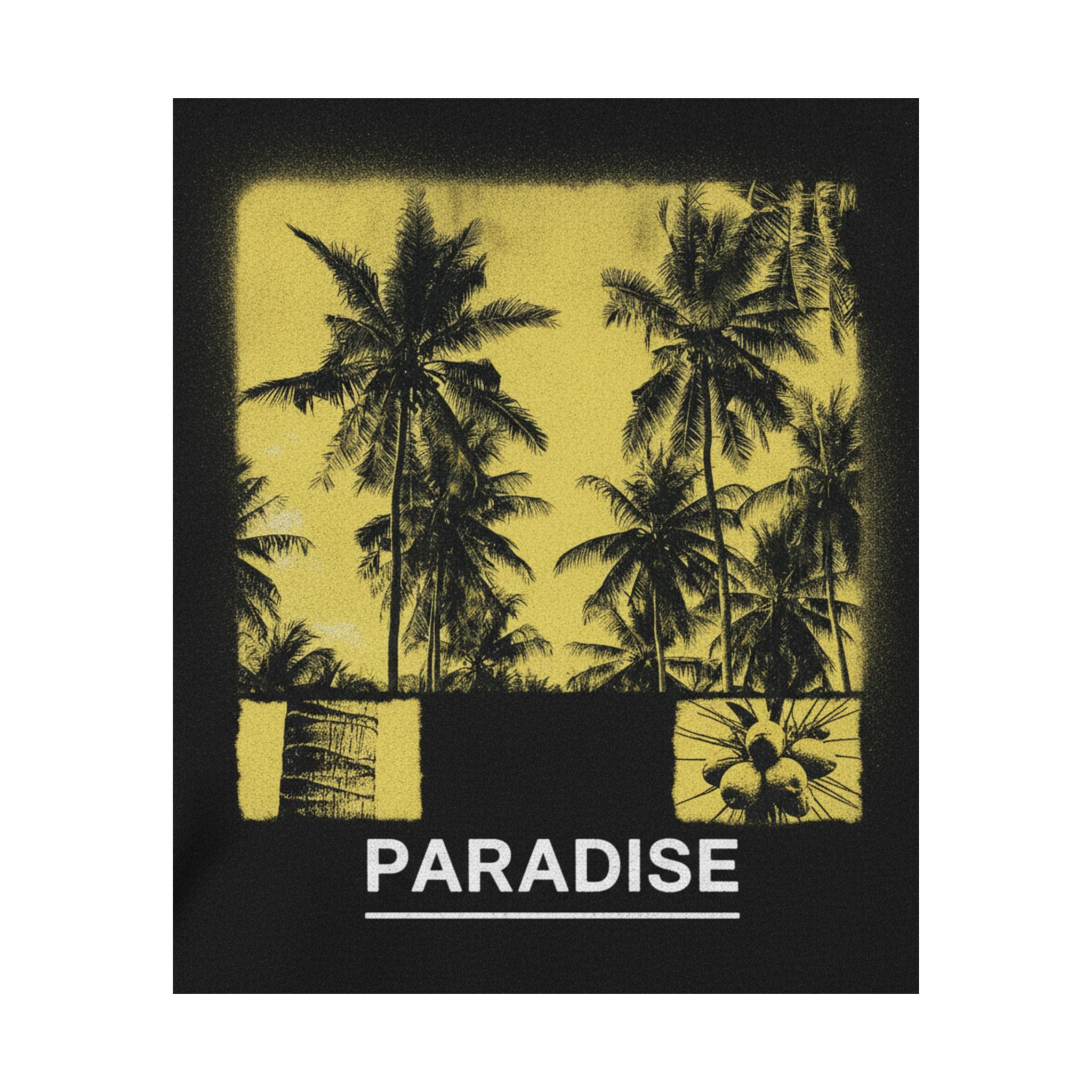 Streetwear Collage — Palms — Matte Poster