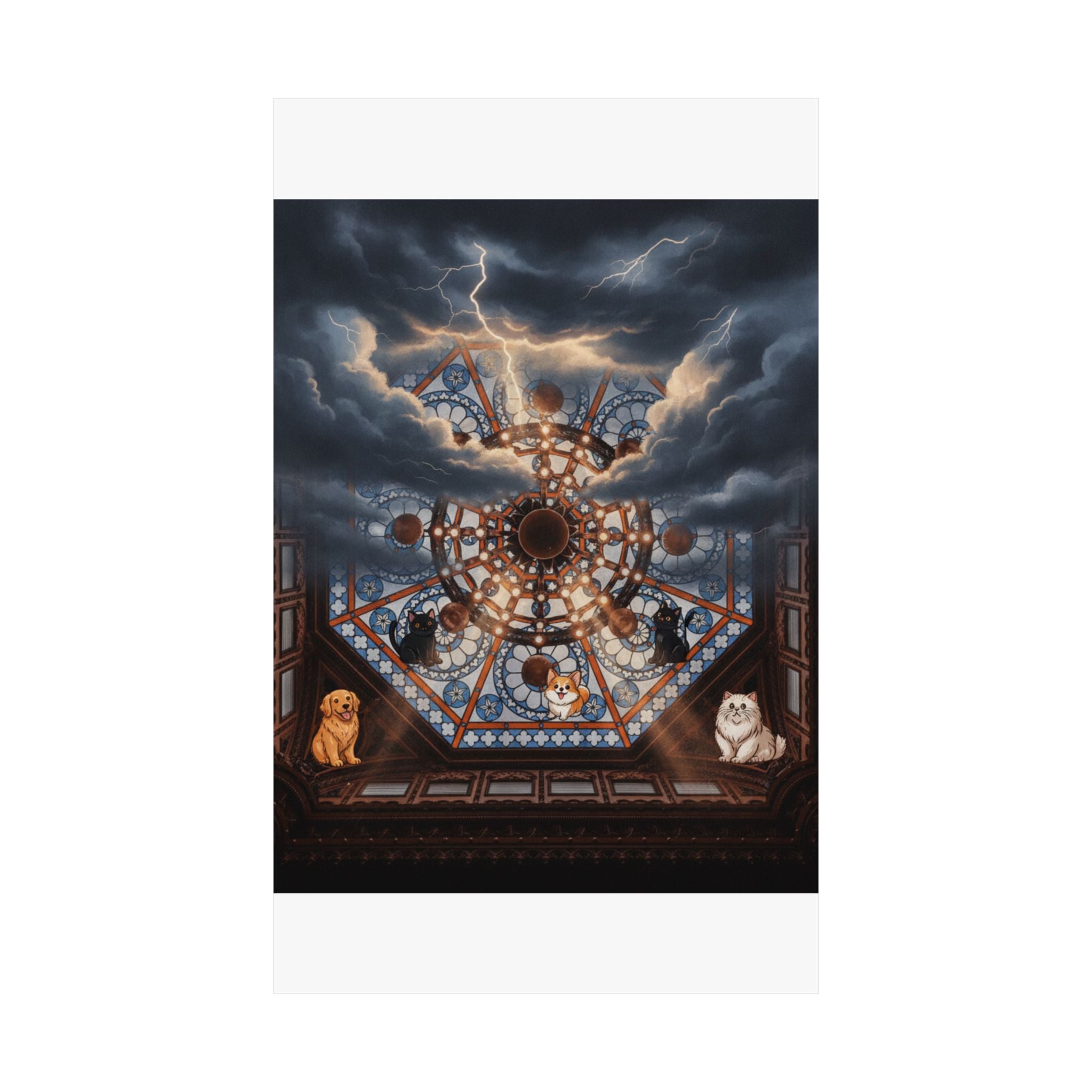 Dramatic Storm — Ceiling — Matte Poster