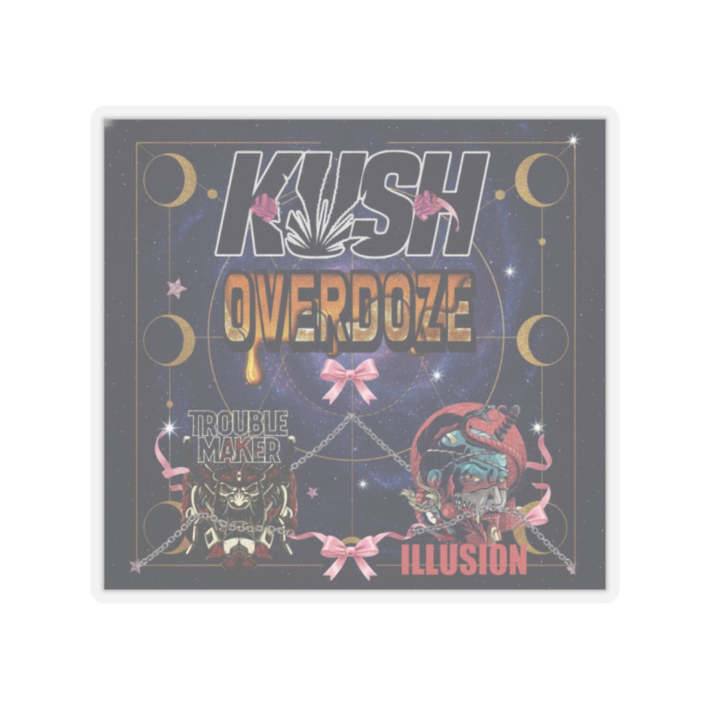 Celestial — Abstract — Kiss-Cut Sticker