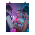 Neon Noir — Person — Matte Poster