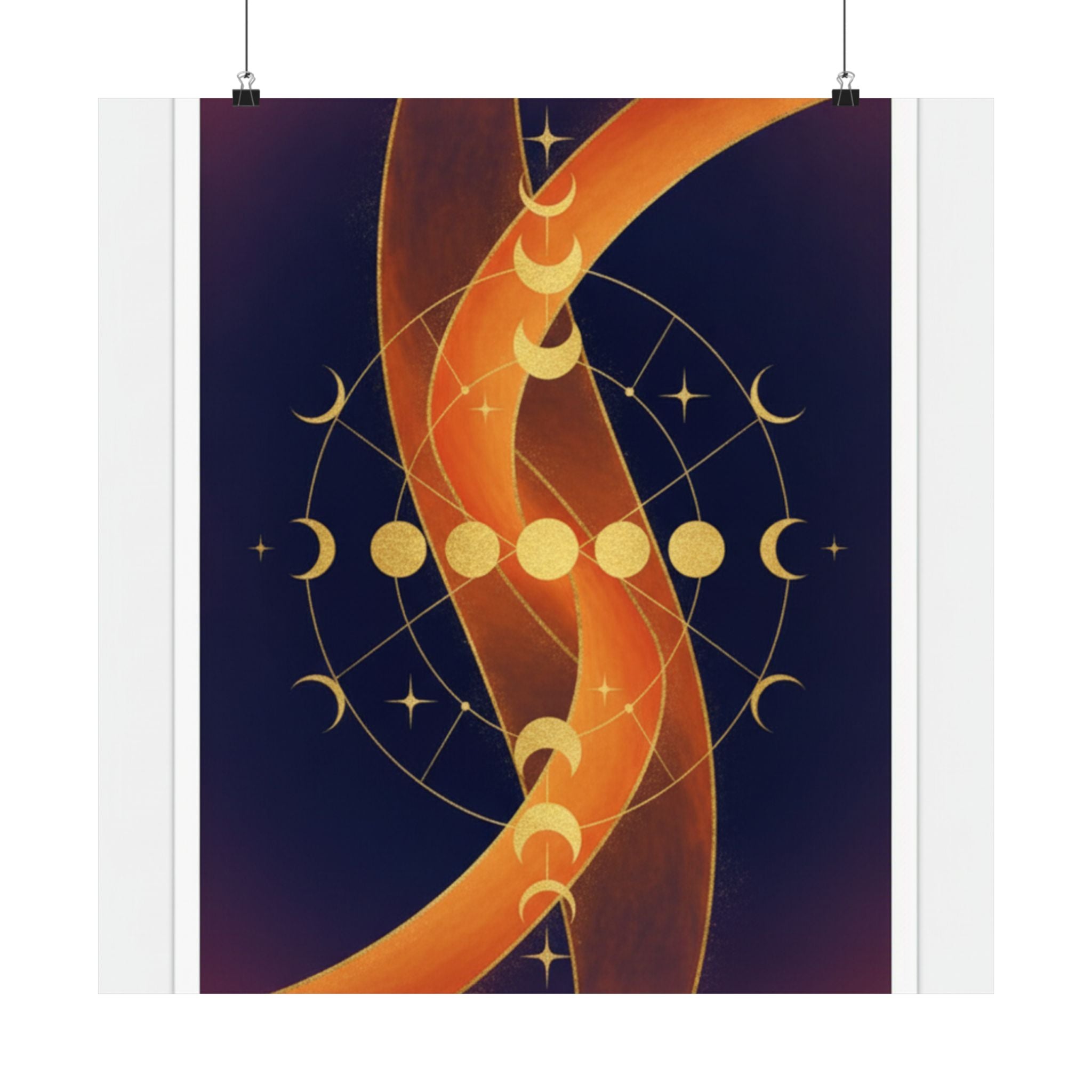 Celestial — Abstract — Matte Poster
