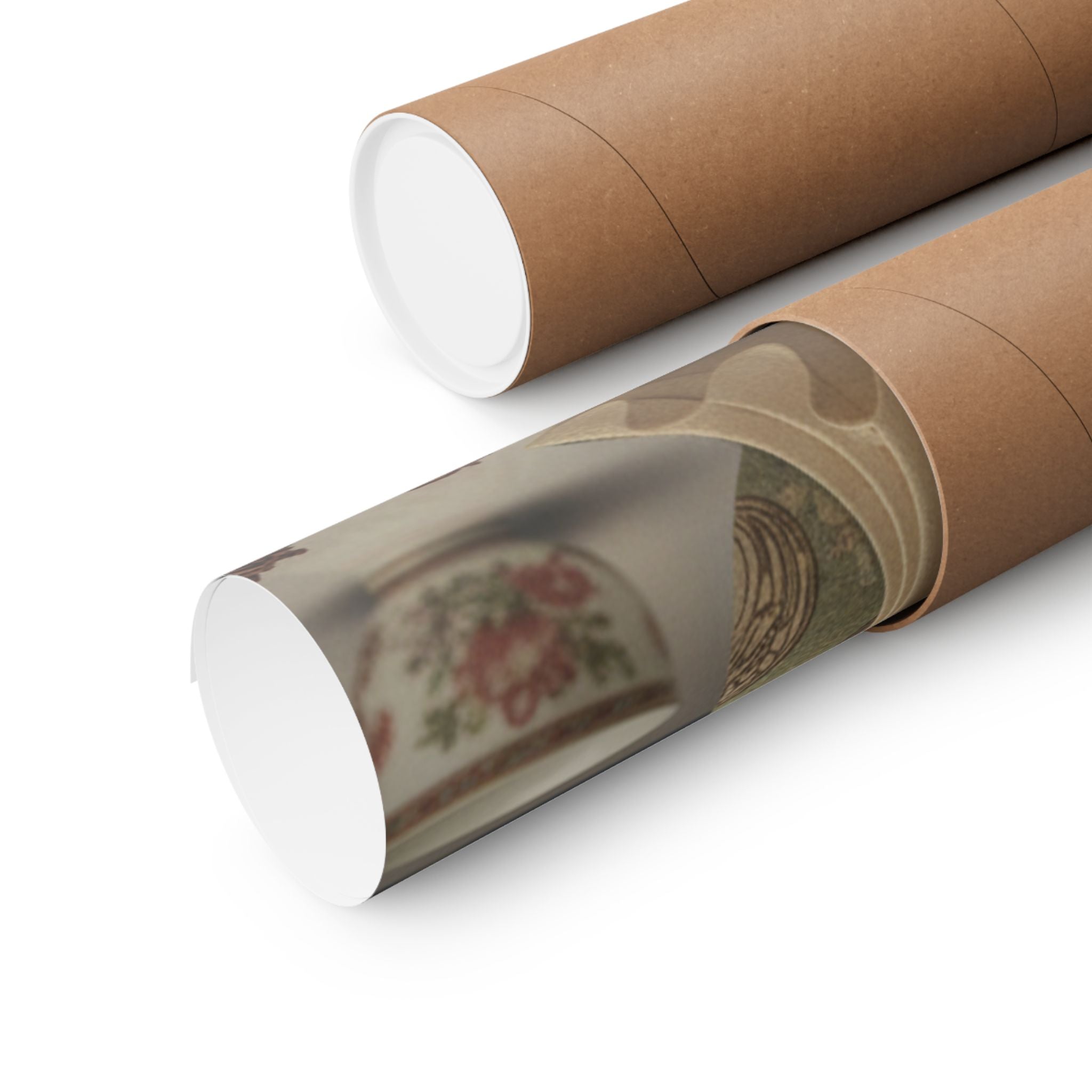 Product Marketing — Konosato Of Takeya Seated, Holding An Incense Burner — Matte Poster