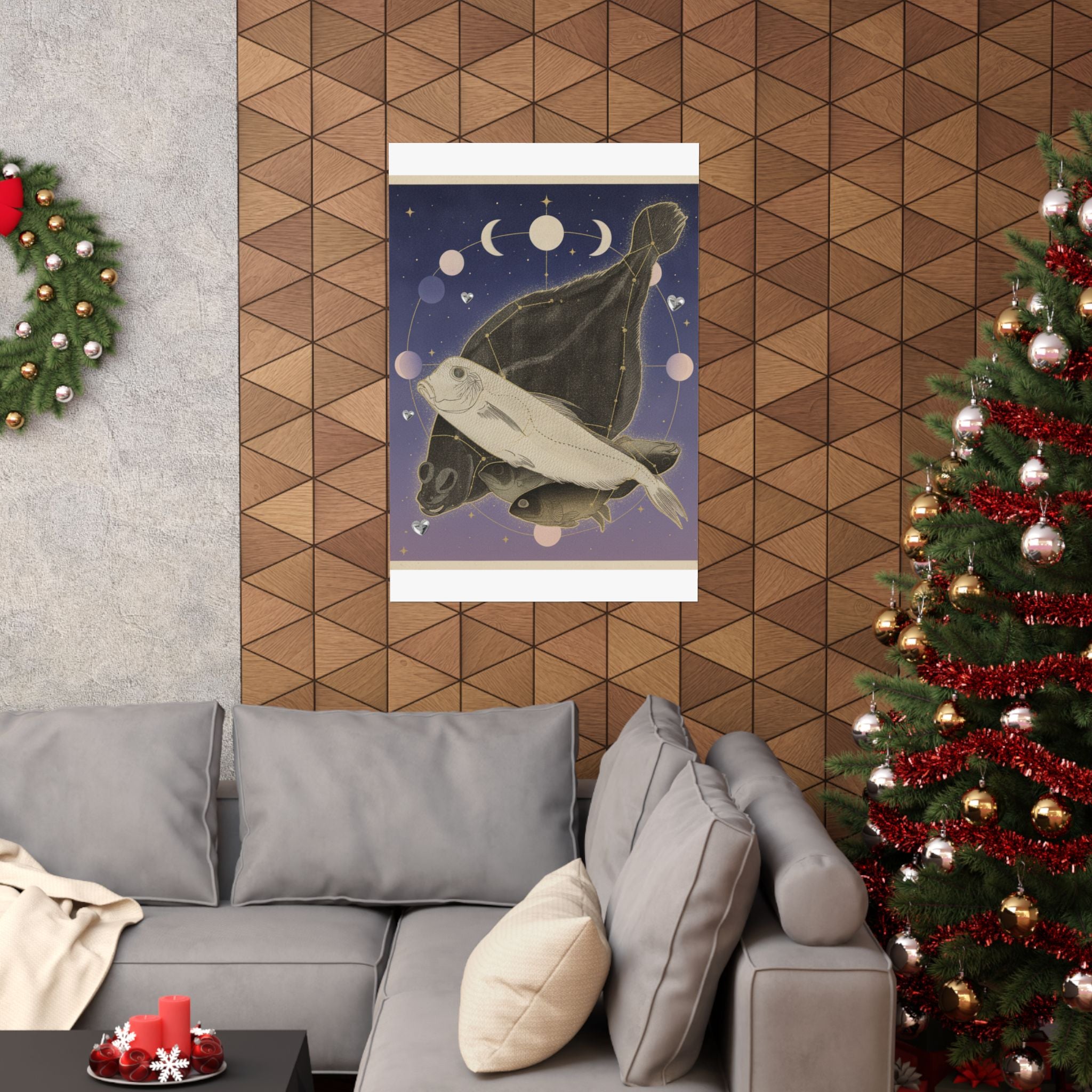Celestial — Flounder And Other Fishes — Matte Poster