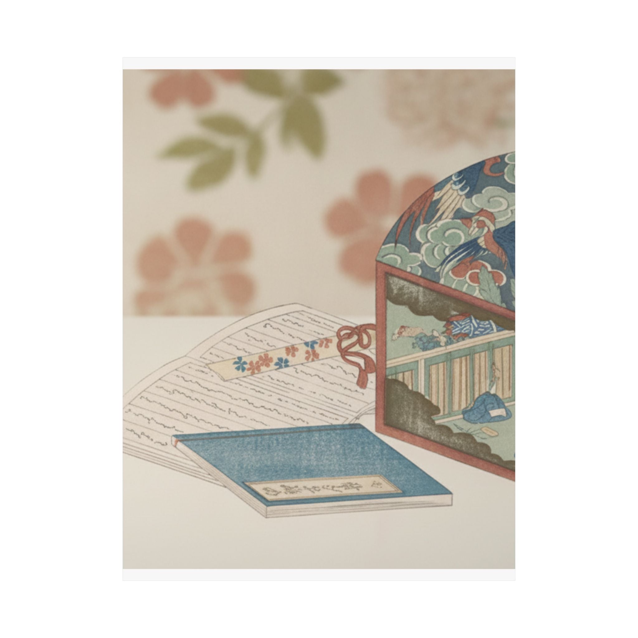 Product Marketing — Box And Books — Matte Poster