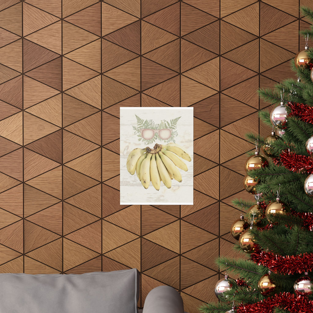 Botanical — Bananas — Matte Poster