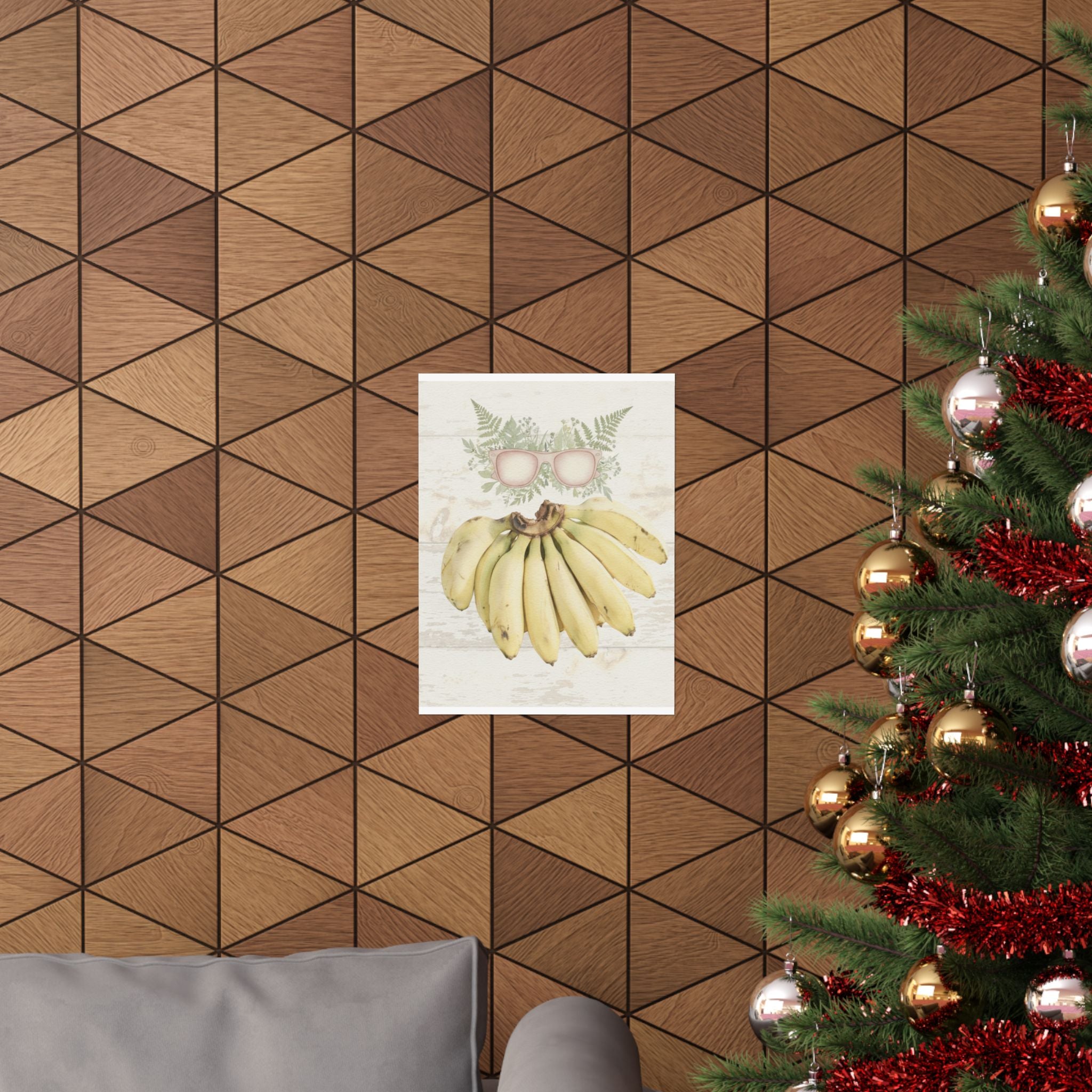 Botanical — Bananas — Matte Poster