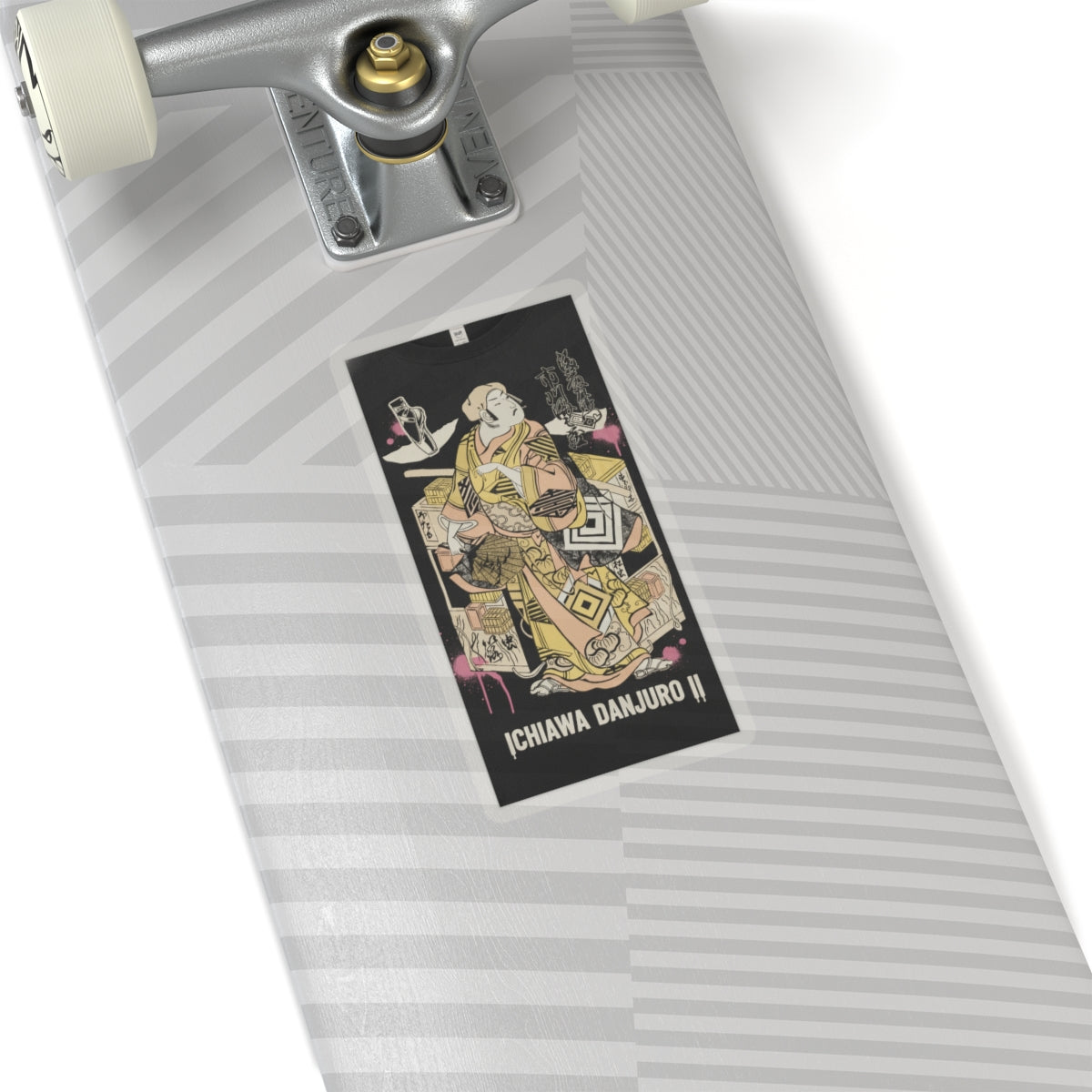 Streetwear Collage — The Actor Ichikawa Danjuro Ii, 1688–1758 — Kiss-Cut Sticker