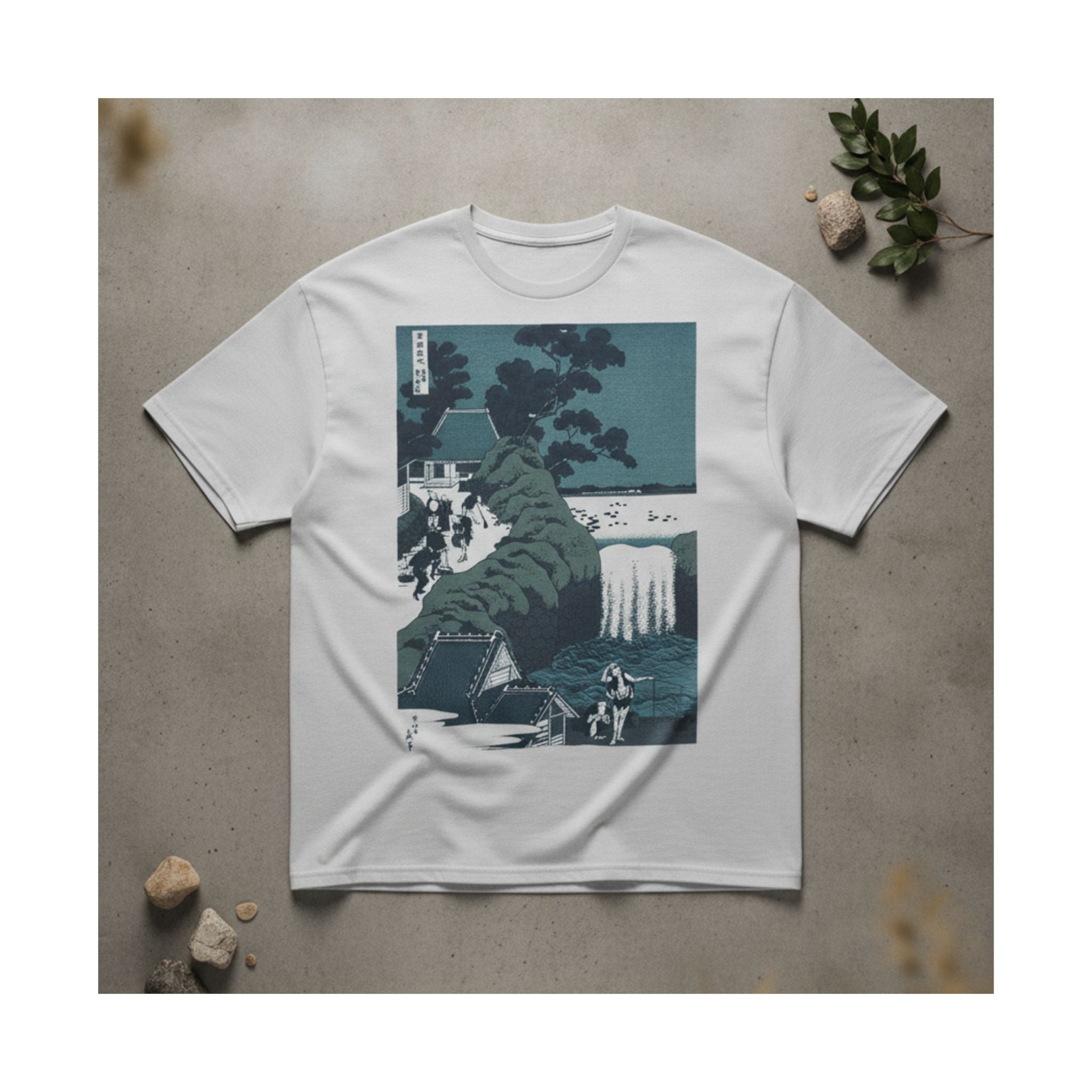 Product Marketing — Fall Of Aoiga Oka, Yedo — Matte Poster