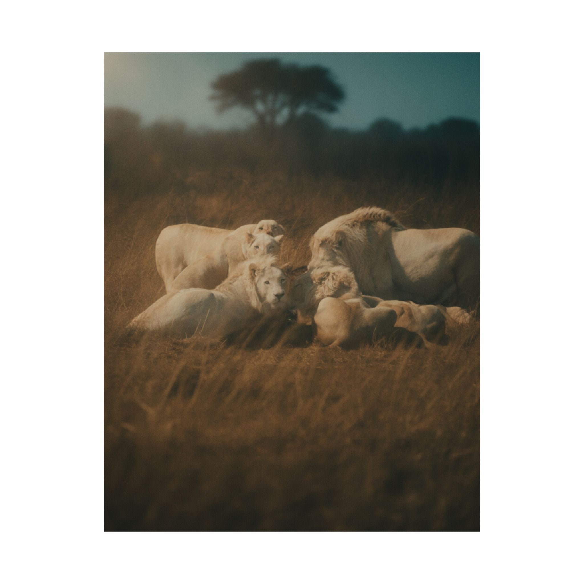 Cinematic — Lion — Matte Poster