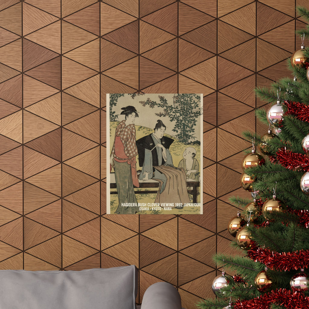 Vintage Bootleg — Viewing The Bush Clover At Hagidera — Matte Poster