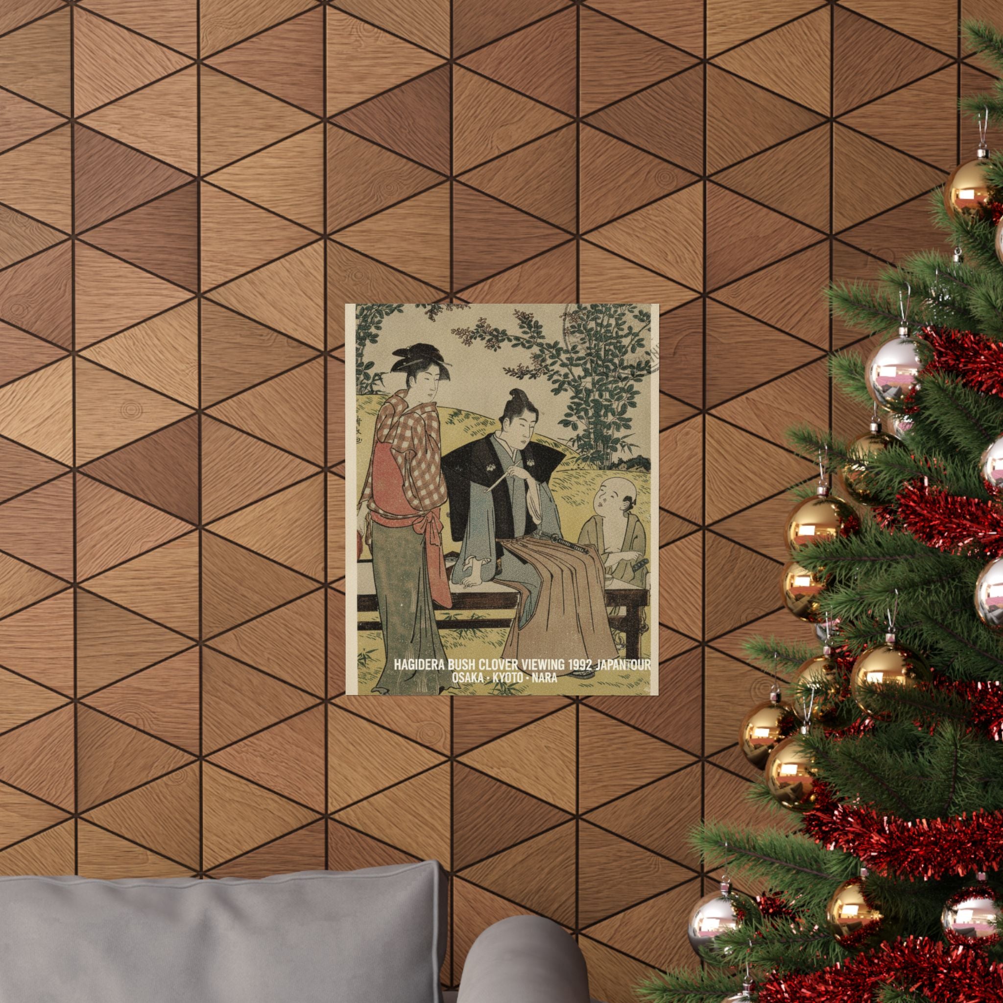 Vintage Bootleg — Viewing The Bush Clover At Hagidera — Matte Poster