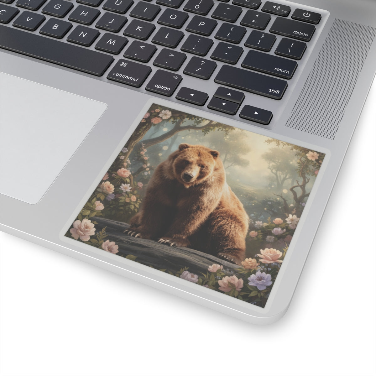 Scenic Nature — Bear — Kiss-Cut Sticker