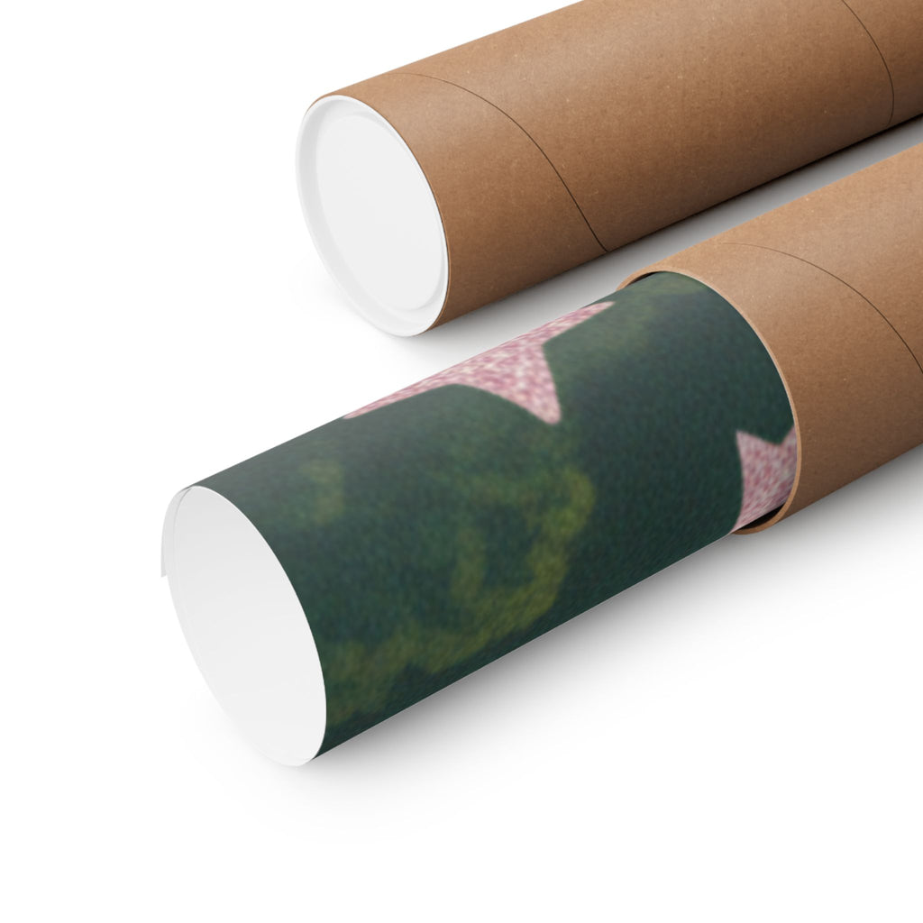 Scenic Nature — Camellia And Bullfinch — Matte Poster
