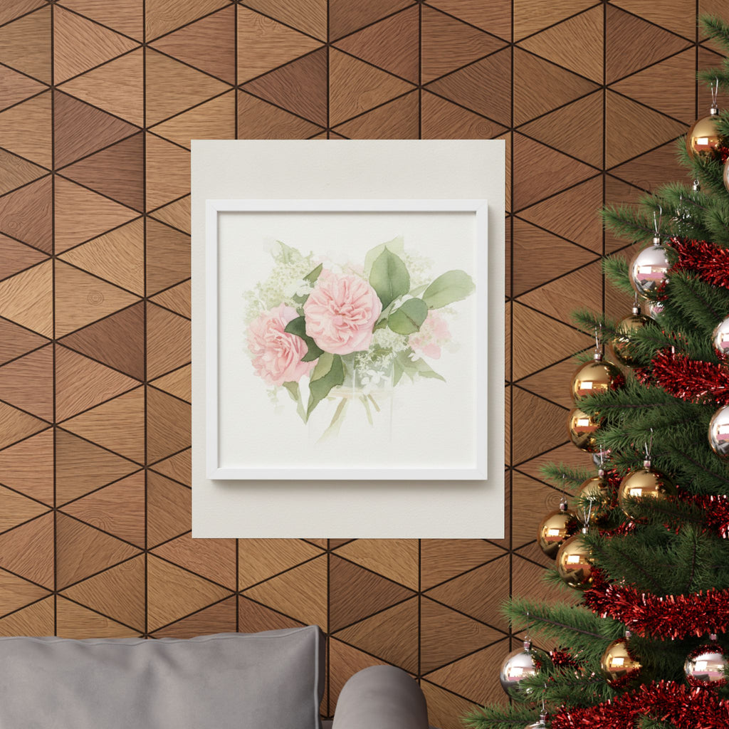 Watercolor — Flower — Matte Poster