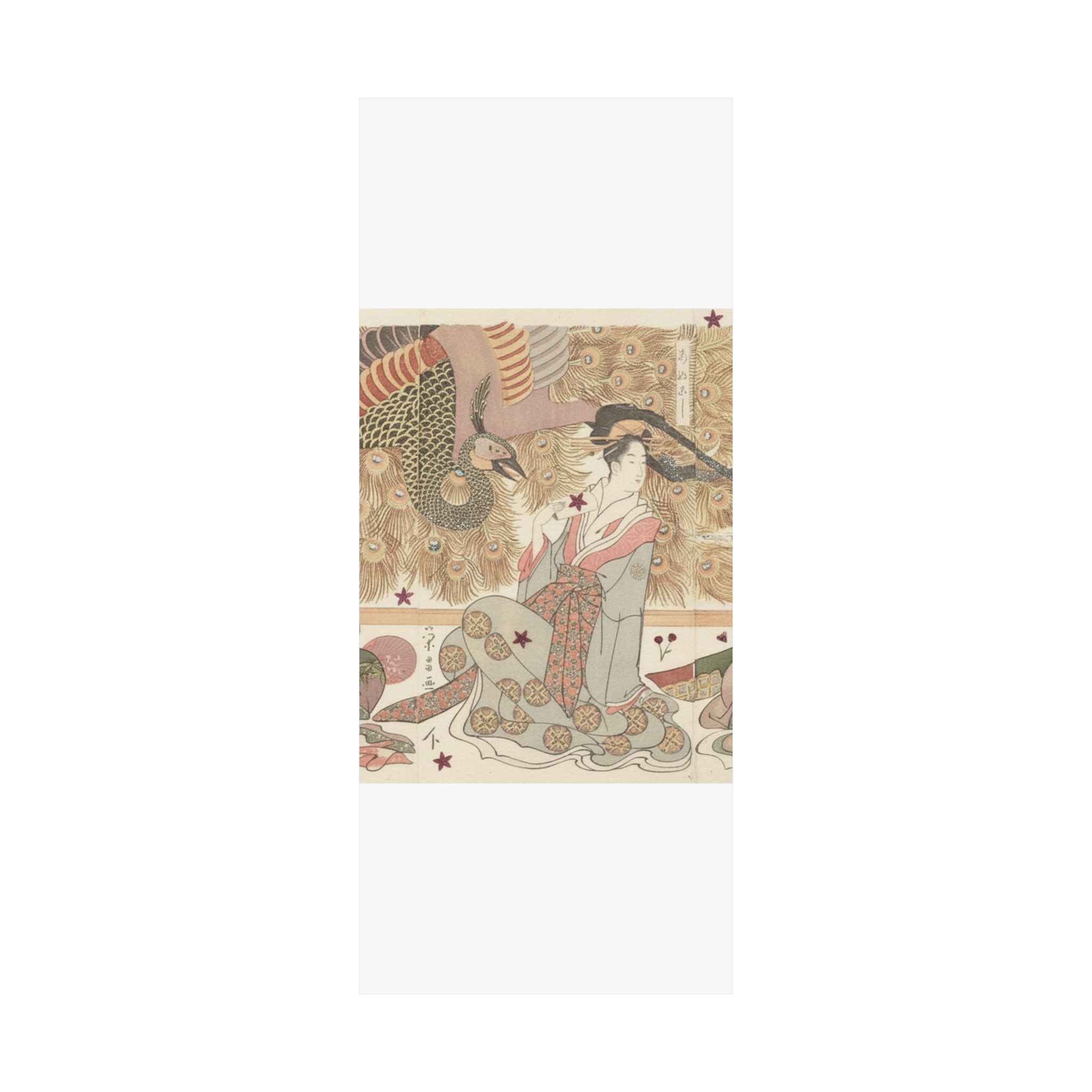 Botanical — Interior Of The House Called Ōgiya — Matte Poster