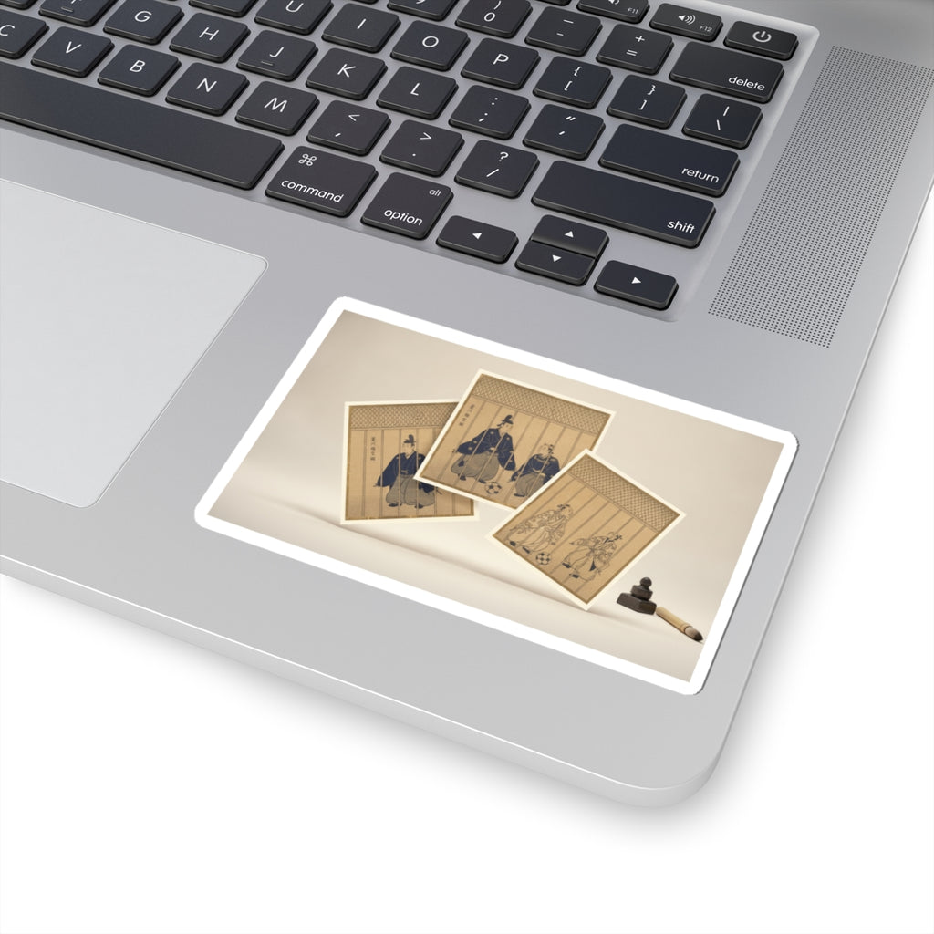 Product Marketing — Games Of Football Being Played By Nobles — Kiss-Cut Sticker