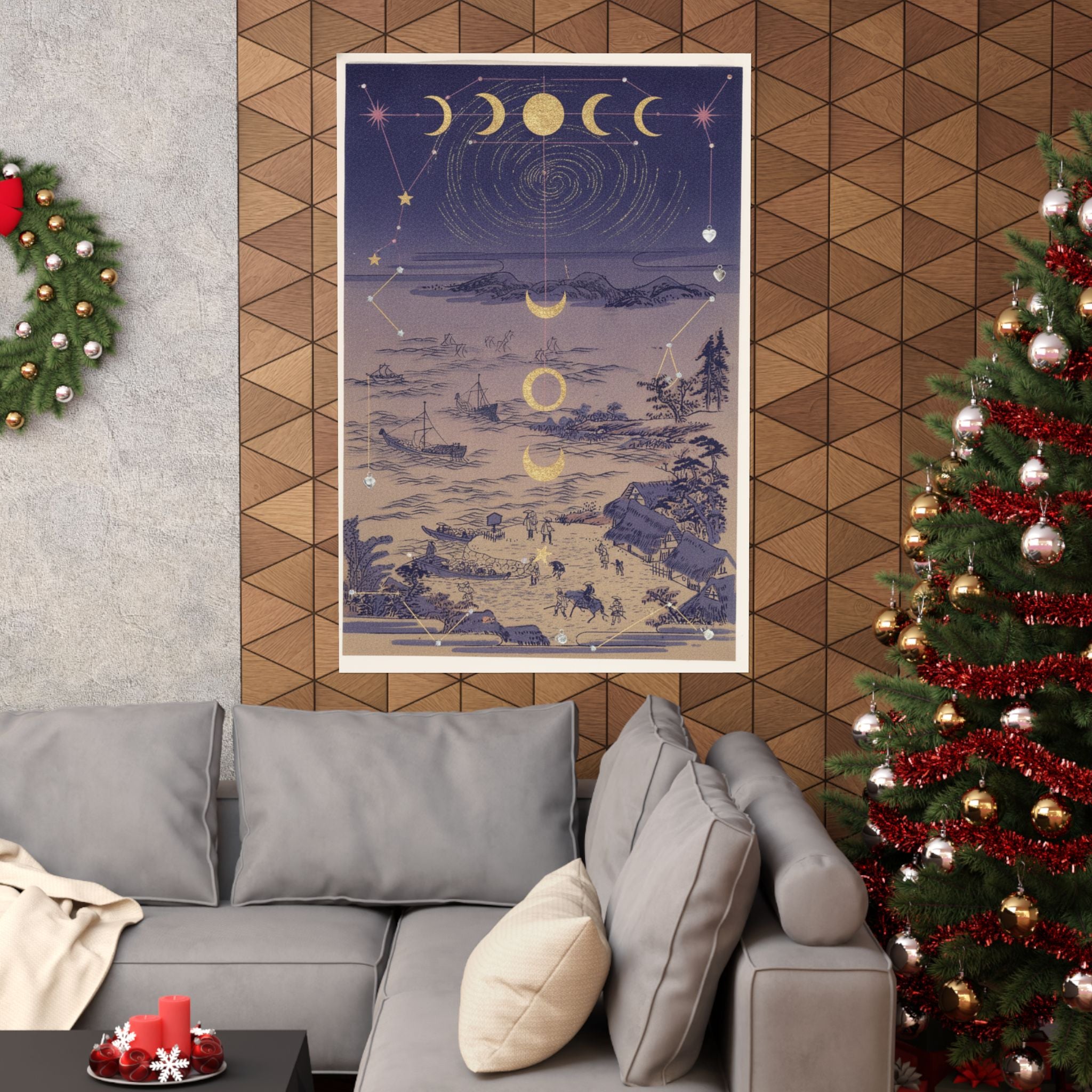 Celestial — Sails Returning To Yahashi — Matte Poster