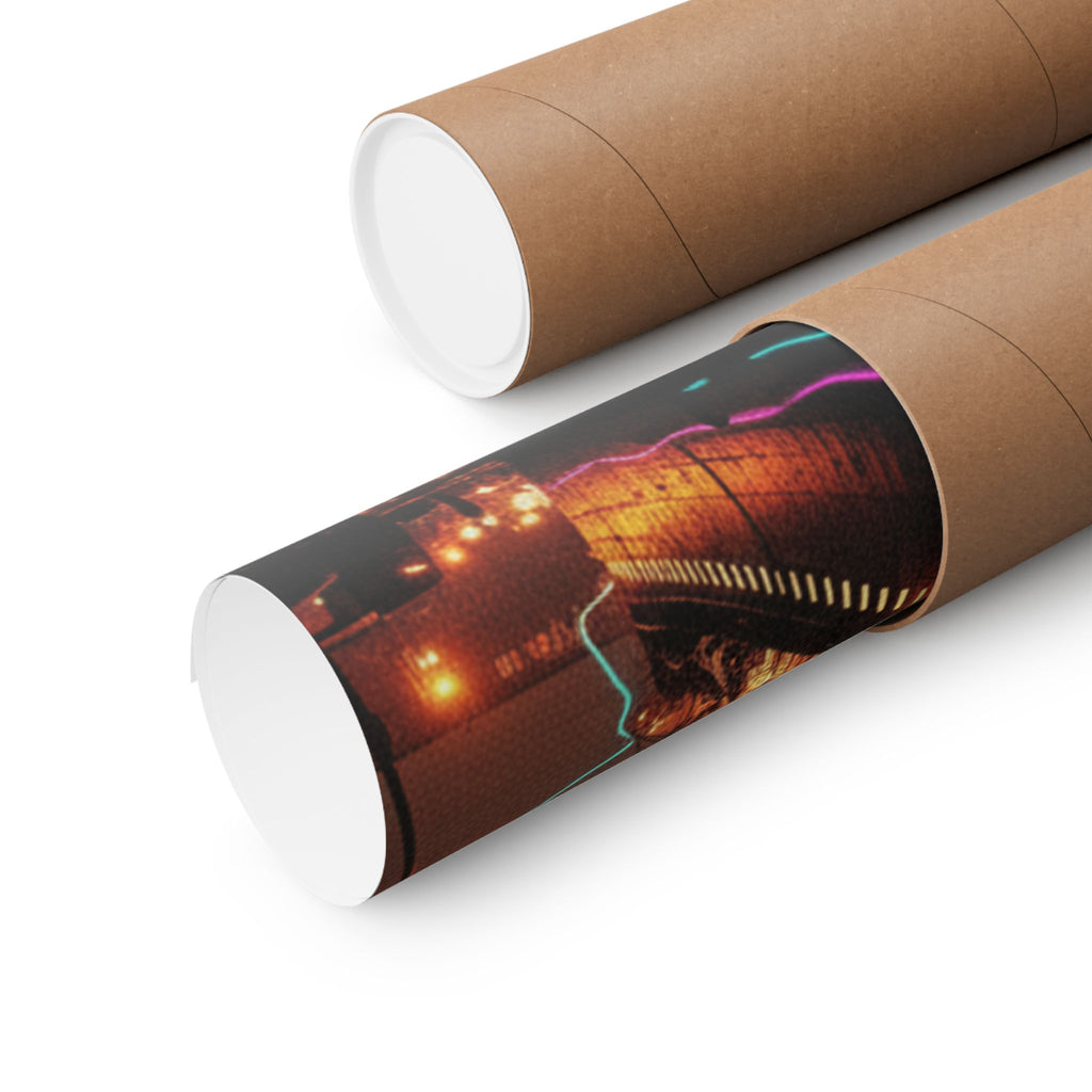 Fast Furious — Yokohama Trade: Picture Of Westerners Shipping Cargo — Matte Poster