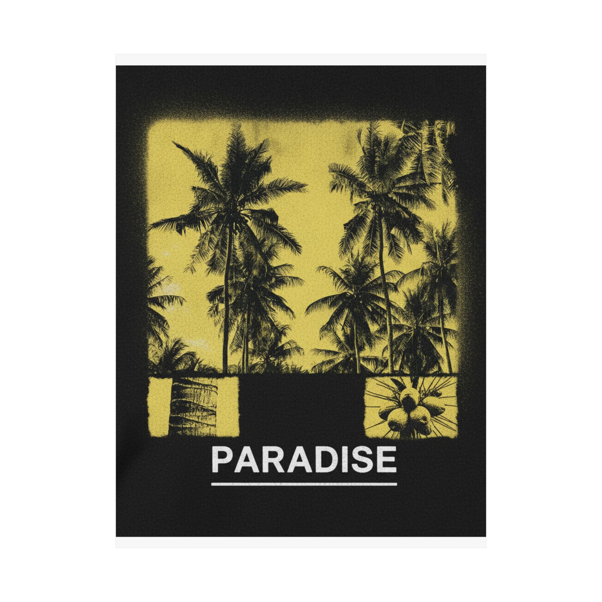 Streetwear Collage — Palms — Matte Poster