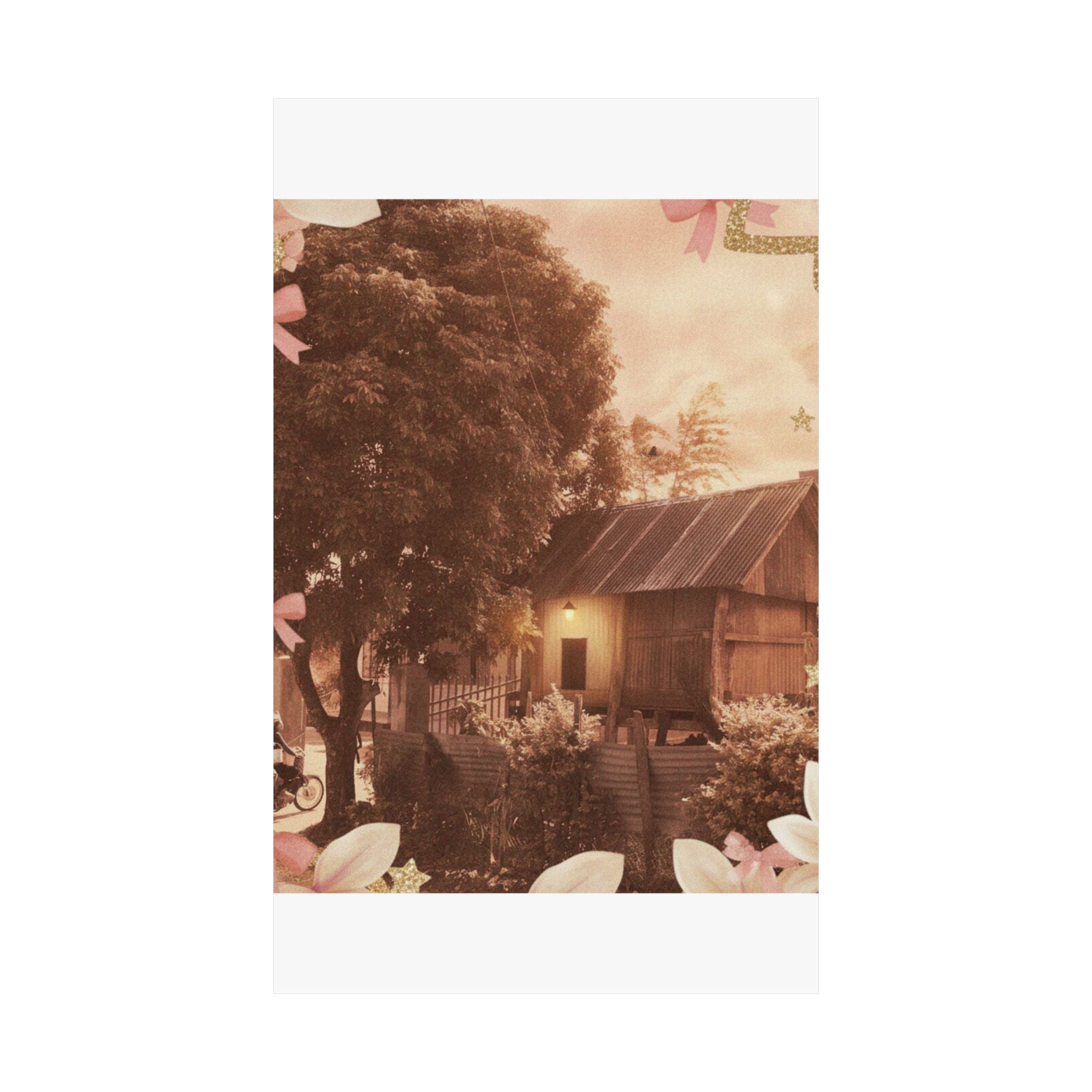 Southern Sunset — House — Matte Poster