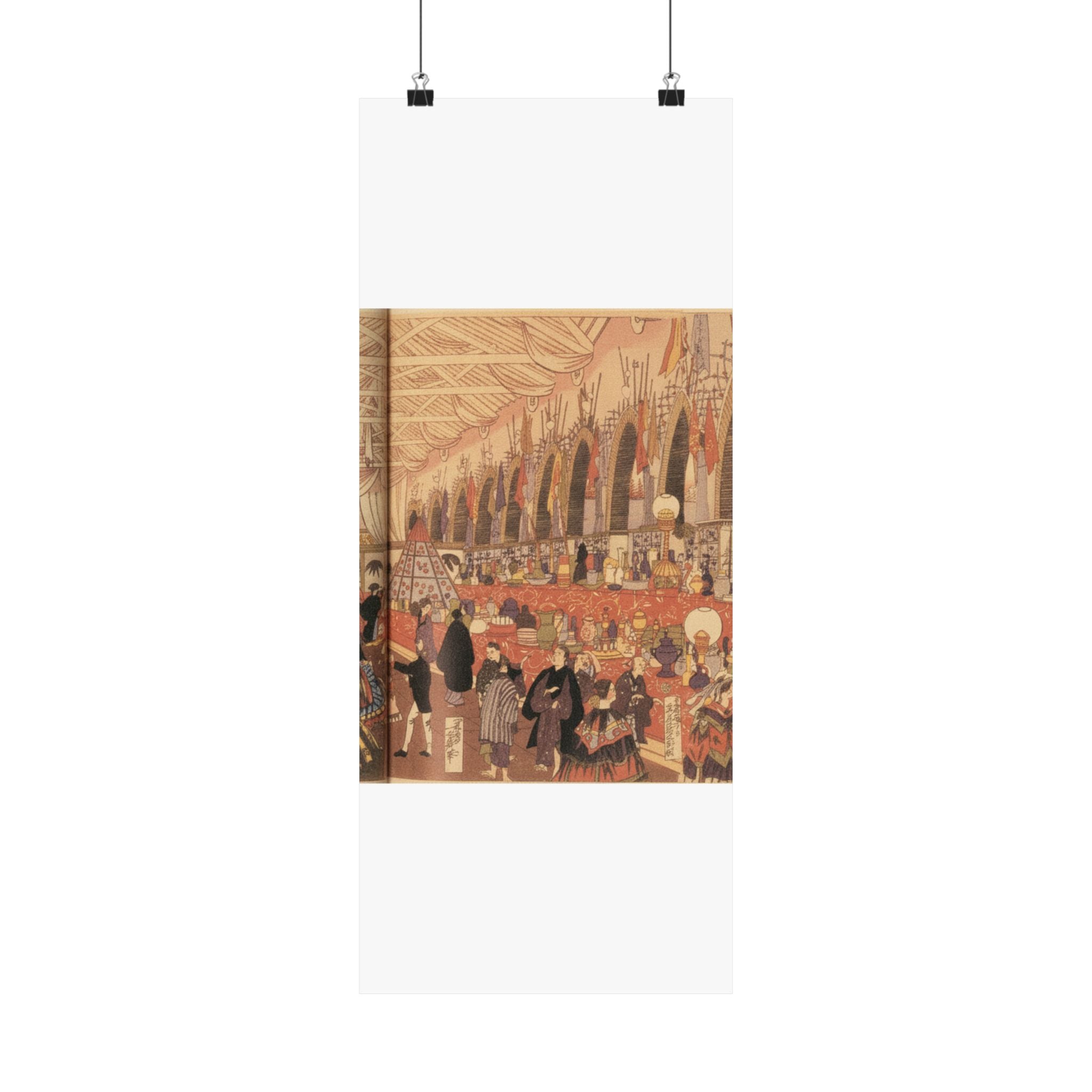 Southern Sunset — Picture Of A Prosperous English Trading Firm In Yokohama — Matte Poster