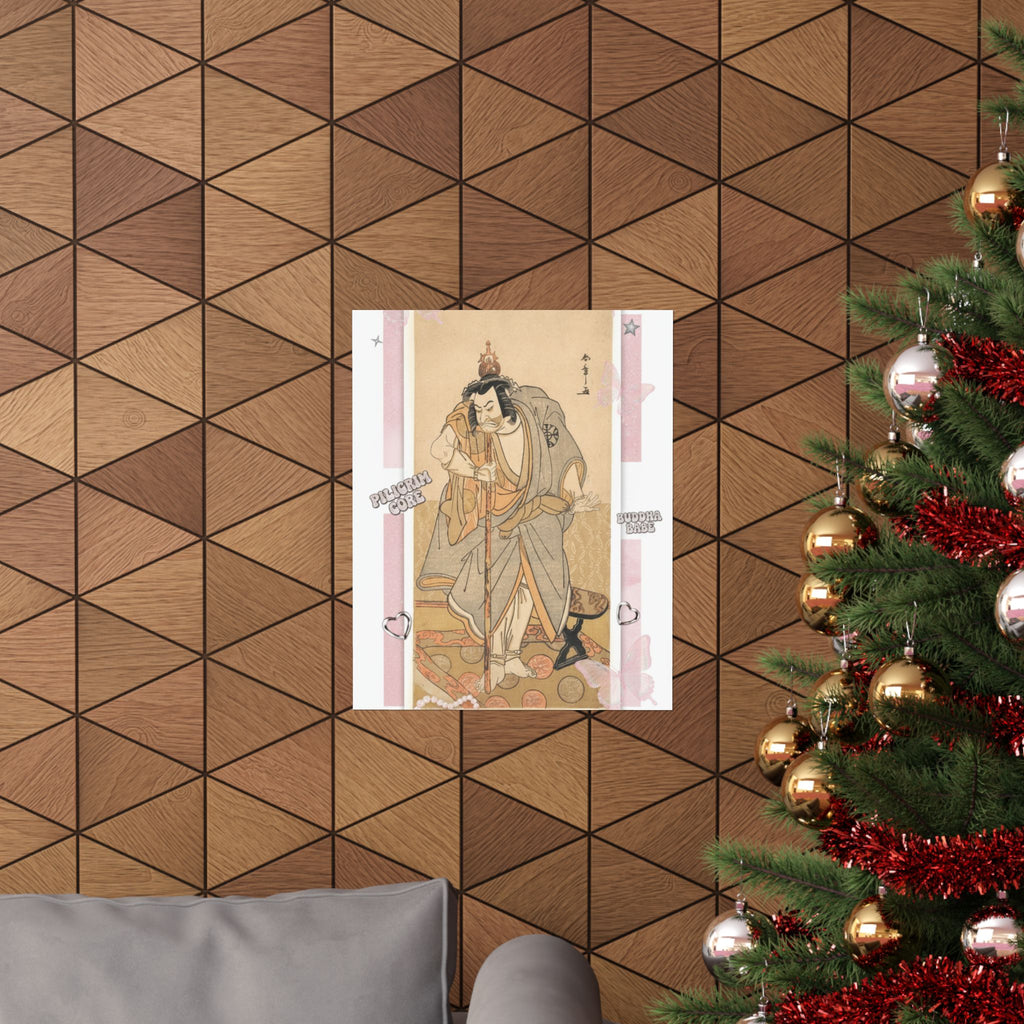 Ecommerce Main — The Actor Nakamura Nakazo As A Rokuju-Rokubu (Pilgrim To Buddhist Temple) — Matte Poster