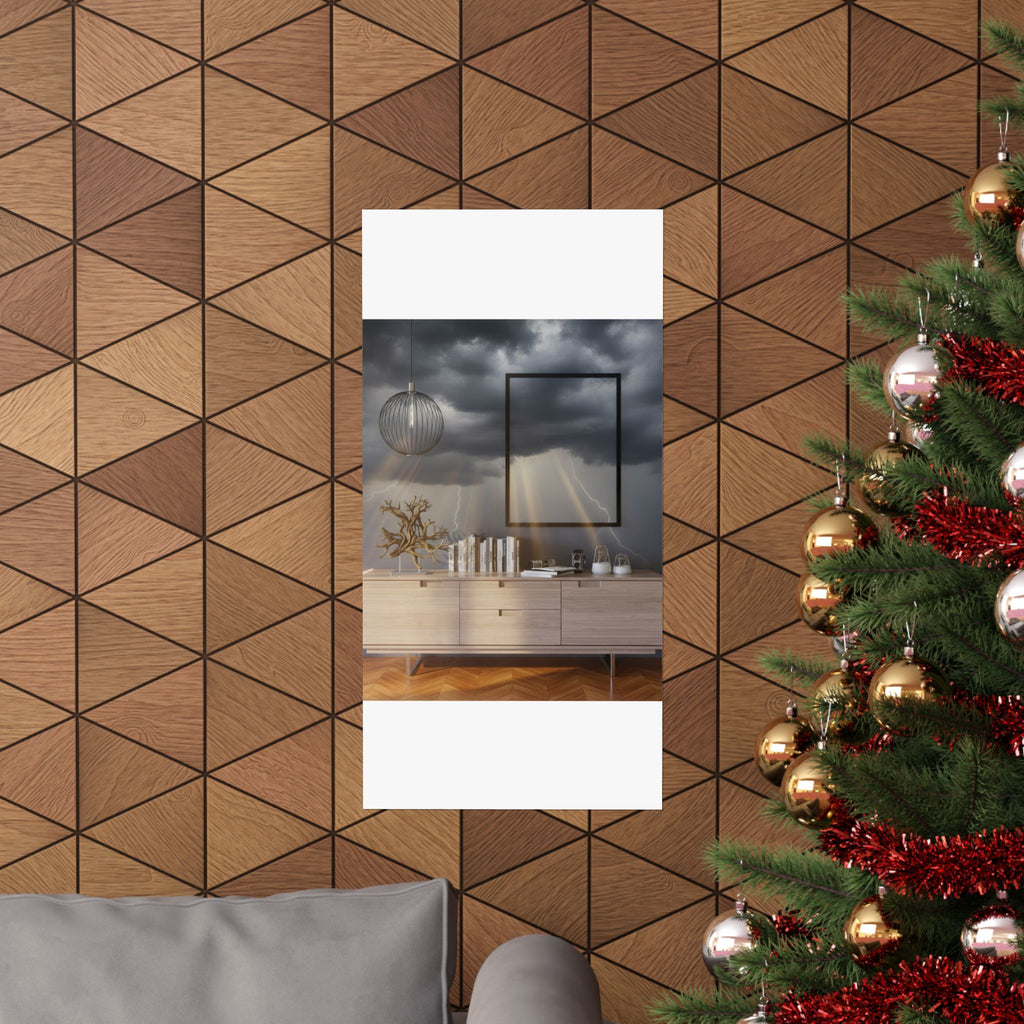Dramatic Storm — Interior — Matte Poster