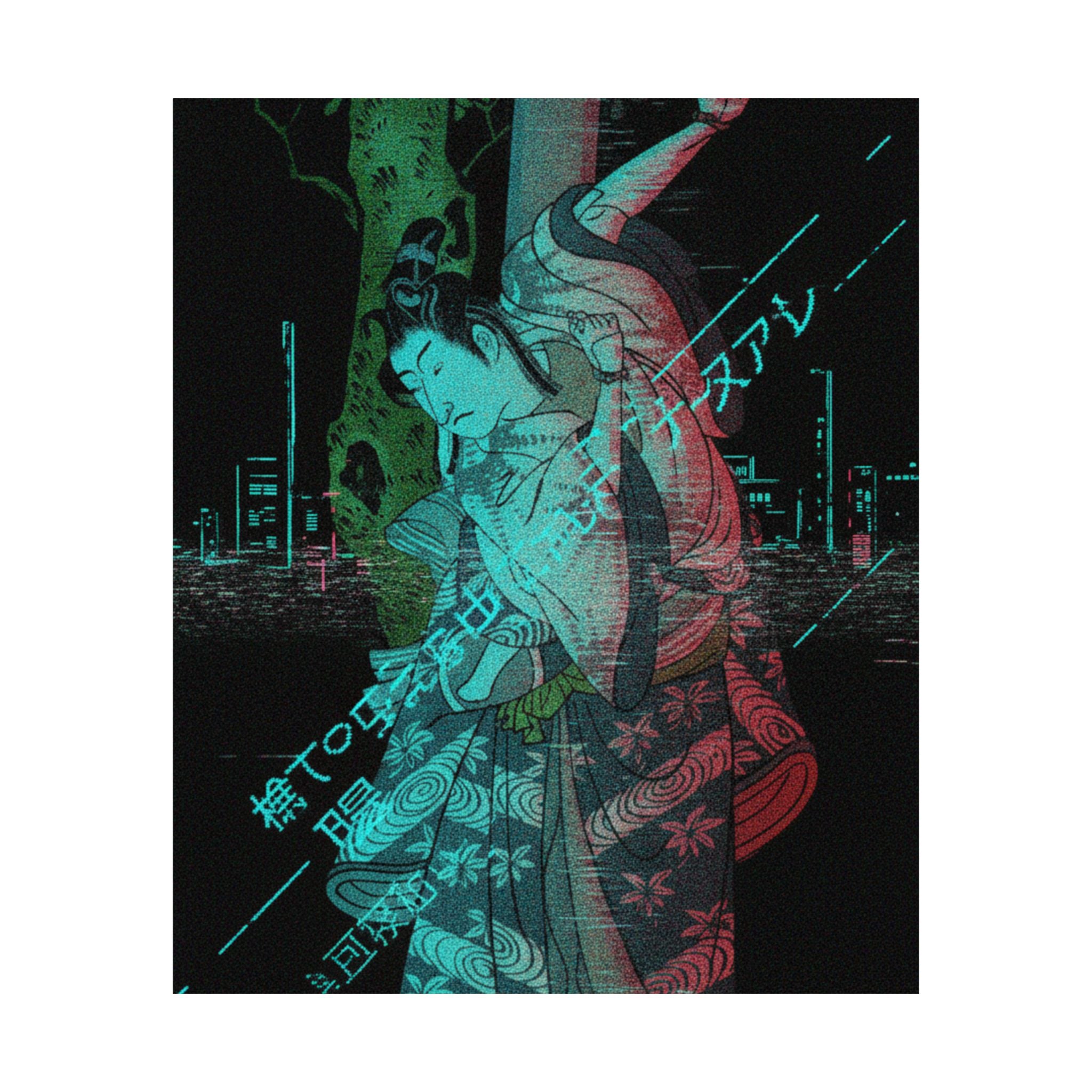 Glitch Culture — Portrait Of An Actor — Matte Poster