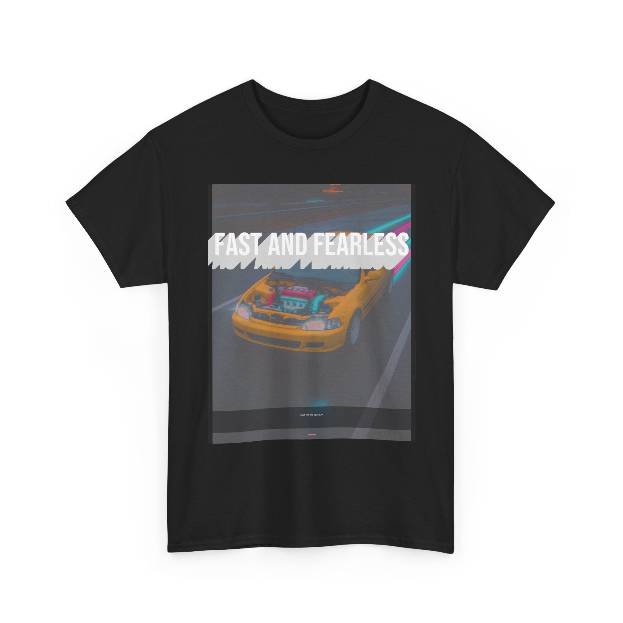 FAST AND FEARLESS graphic tee — product view 3