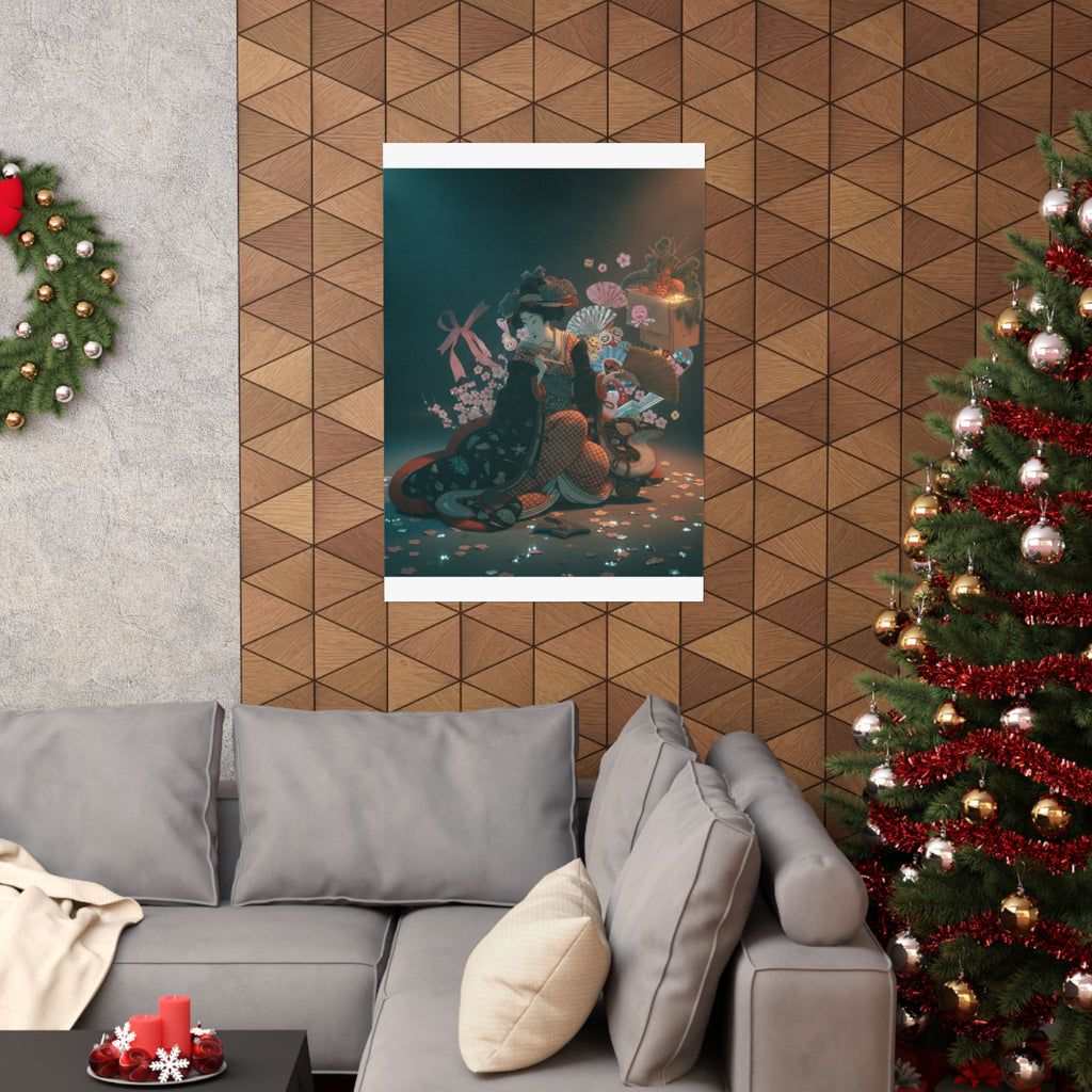 Cinematic — Courtesan And New Year Decoration — Matte Poster